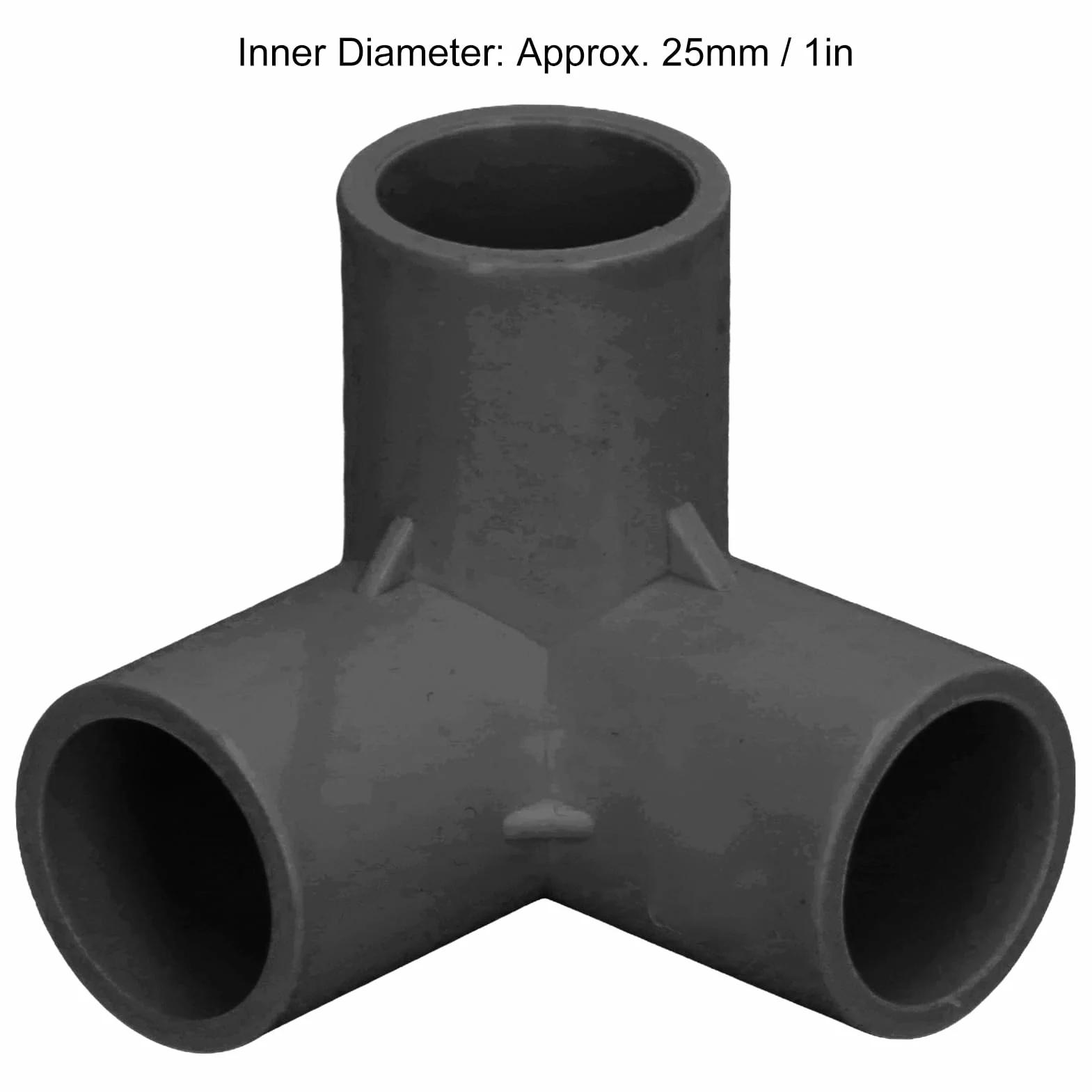 3-drożne Złącze Plastikowe 25 Mm 25 Mm Plastikowe łączniki Rurowe Pcv 10 szt. 3-drożne łączniki Rurowe Trójnikowe Plastikowe Trójnikowe Złącze Kolankowe Narożne 25 Mm średnica
