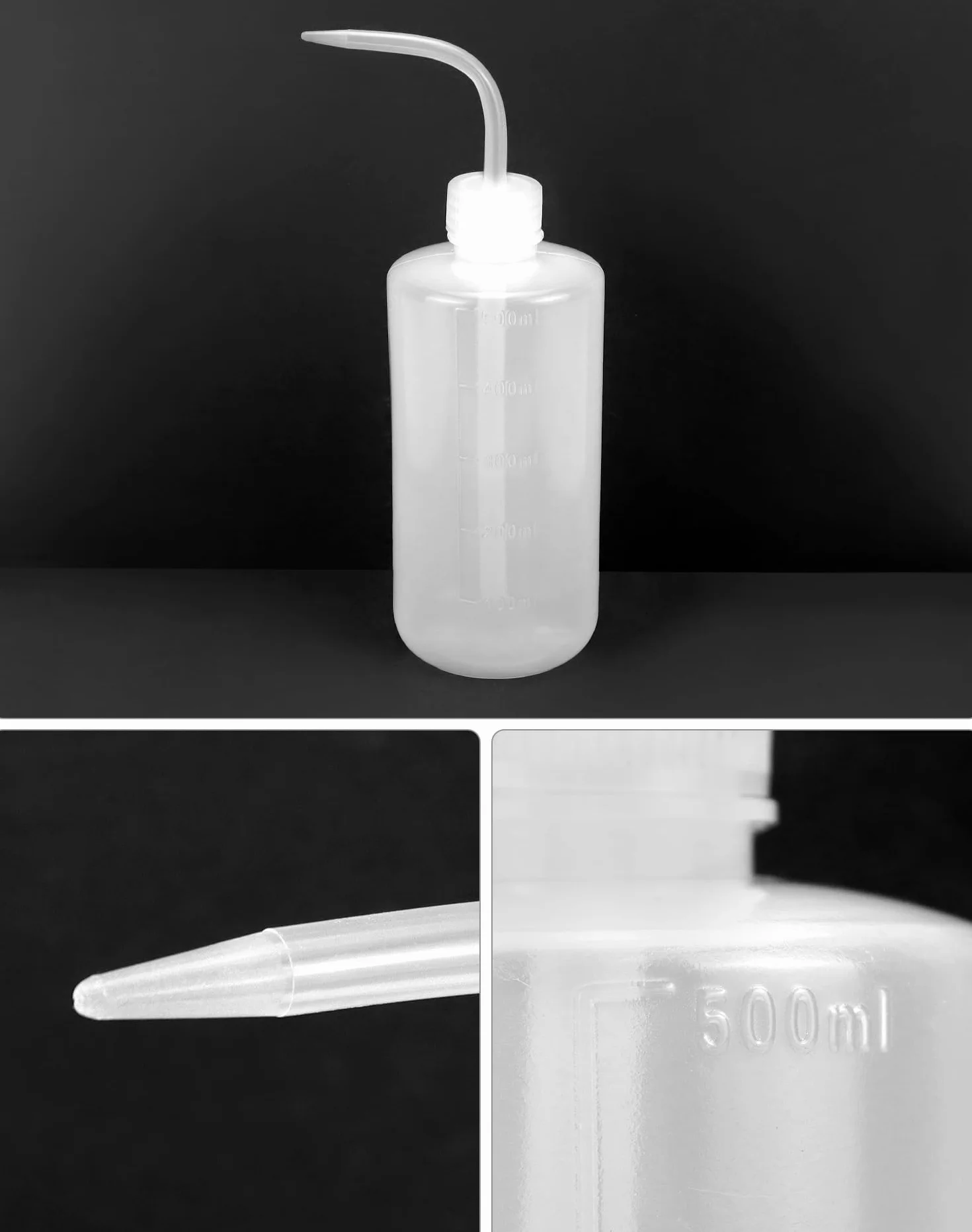QWORK butelka do mycia 500 ml plastikowa