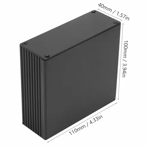Płytki obwodu drukowanego Instrument Aluminium Cool Box Elektroniczna Obudowa Projektu Obudowa Box