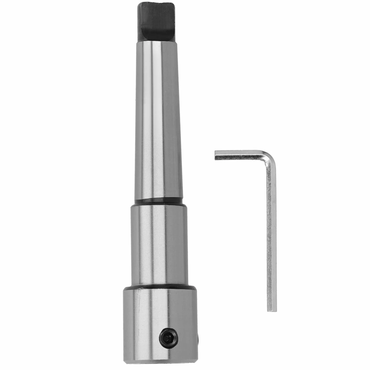 Mt3 Adapter Weldon Adapter Trzpienia Weldon Stalowy Srebrny Uchwyt Wiertarski Trzpień z Chwytem Morse'a Obcinak Pierścieniowy Przemysłowe Narzędzie Metalowe Mt3-19.05Mm
