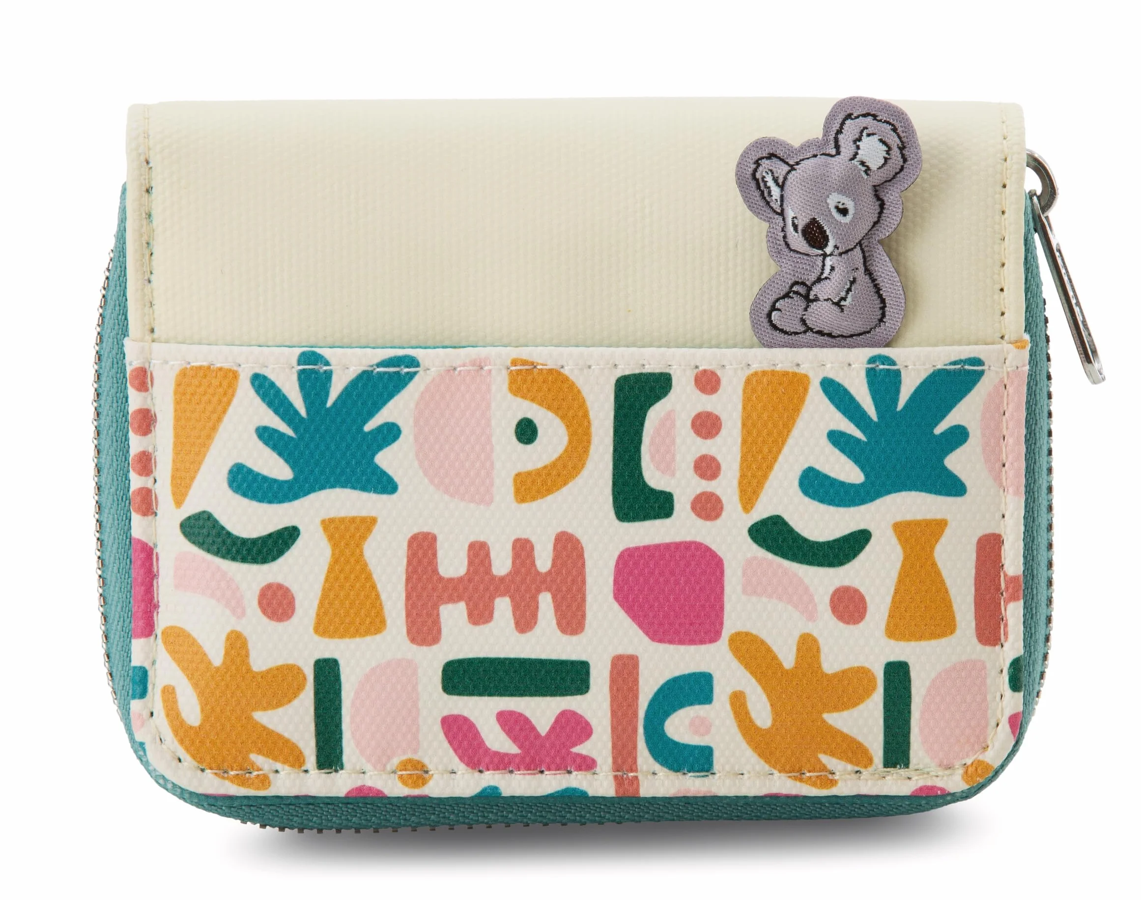 NICI Torebka Koala 12×9,5 cm kolorowa – portmonetka z zamkiem dla dziewczynek i nastolatek, idealna na monety