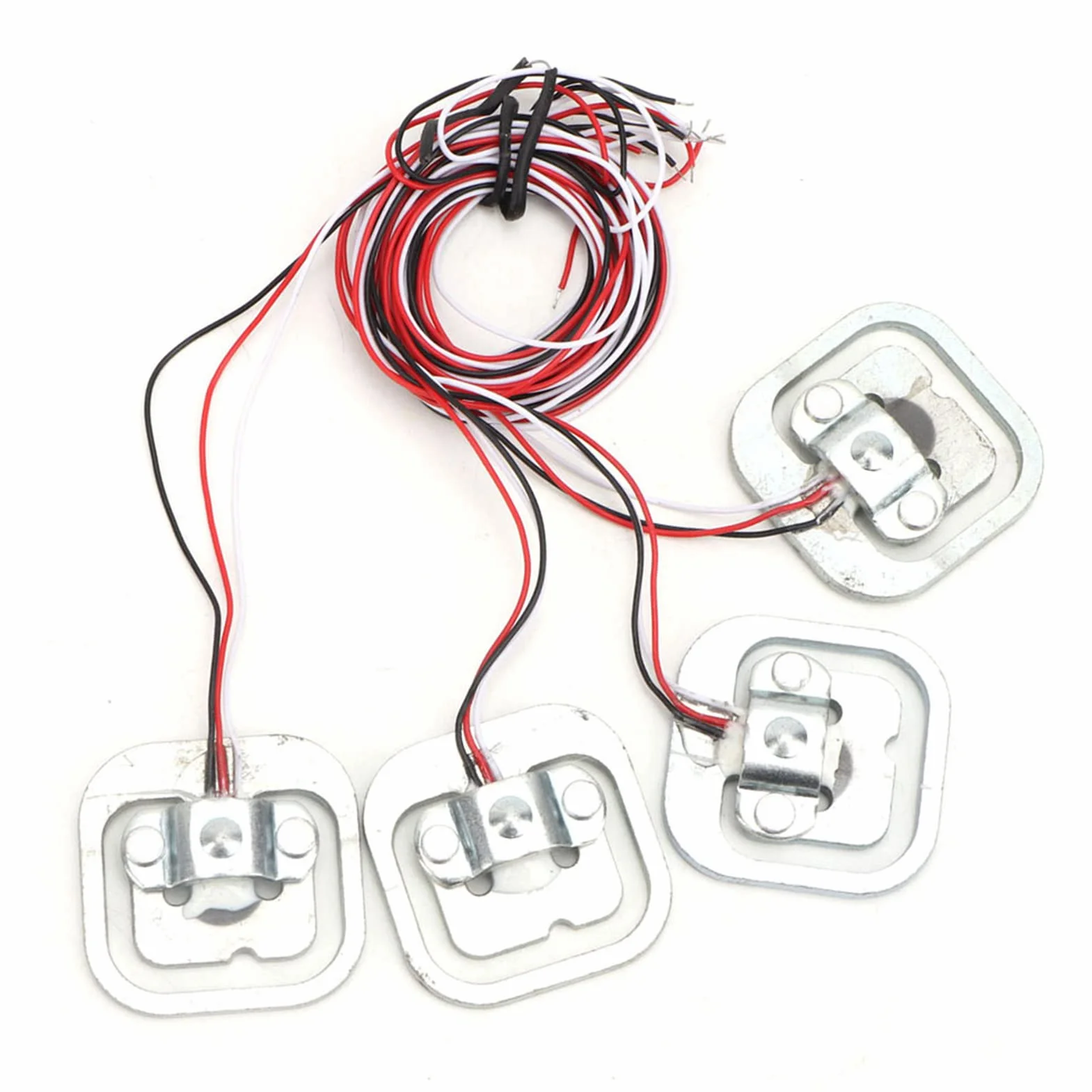 Moduł czujnika obciążenia HX711 50kg 100kg 200kg Kompatybilny z DIY zestawem wagi elektronicznej dla projektów samodzielnych czujniki obciążenia 34x34mm
