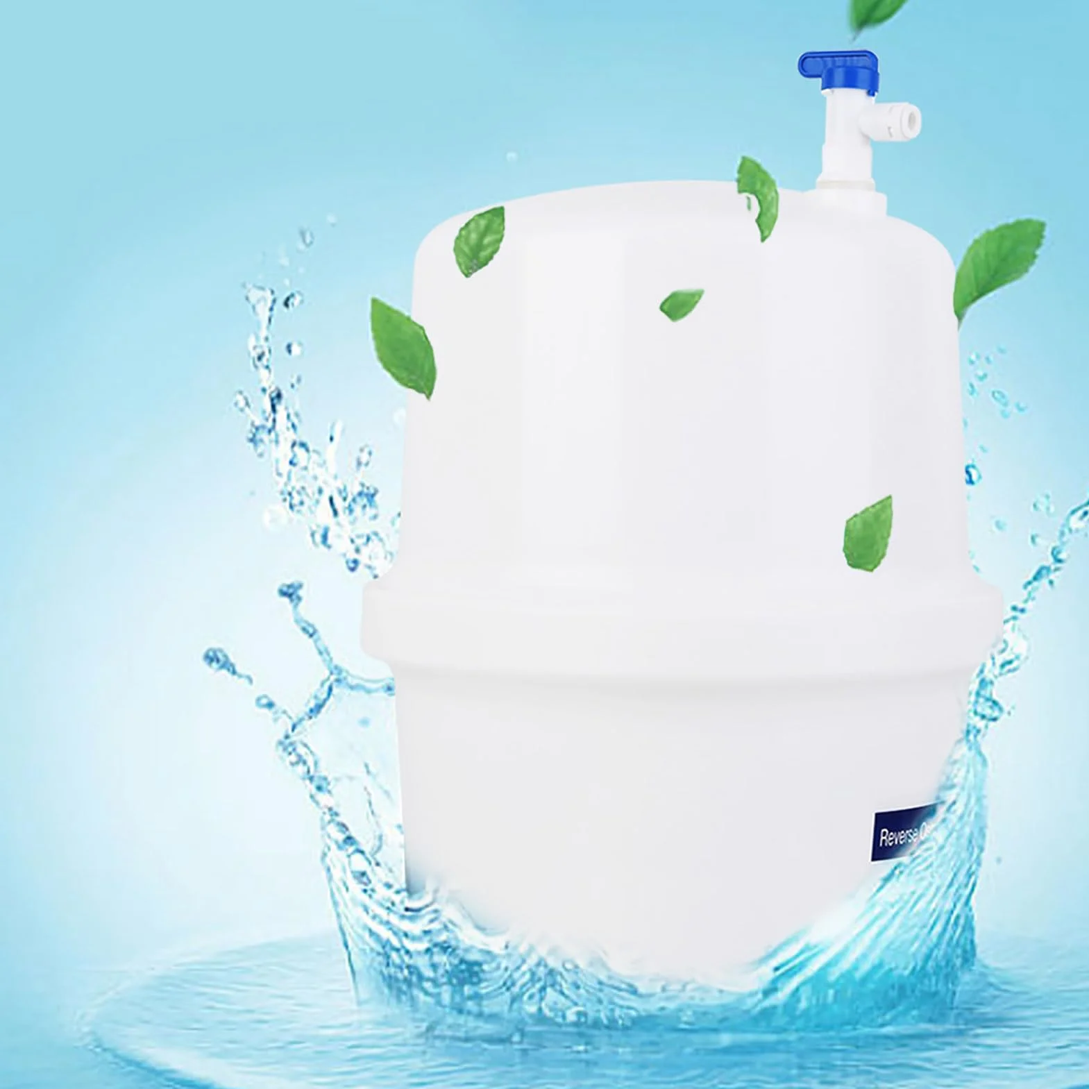 3 ro water tank 2-galonowy Zbiornik Ci?nieniowy na wod?, Zawór Kulowy Odcinaj?cy, Doskona?y dla Systemów Odwróconej Osmozy, Wysokiej Jako?ci z Filters onder gootsteen