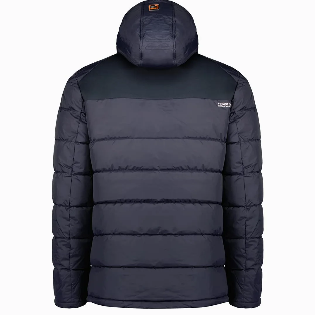 Geographical Norway Beachwood Men Kurtka zimowa męska pikowana, ciepła kurtka z podszewką, wiatrówka z długim rękawem, lekka, ocieplana