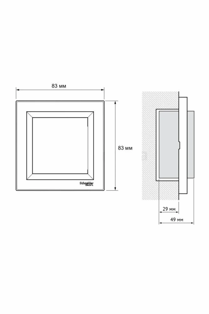 Schneider Electric eph0400121 Przełącznik Biały