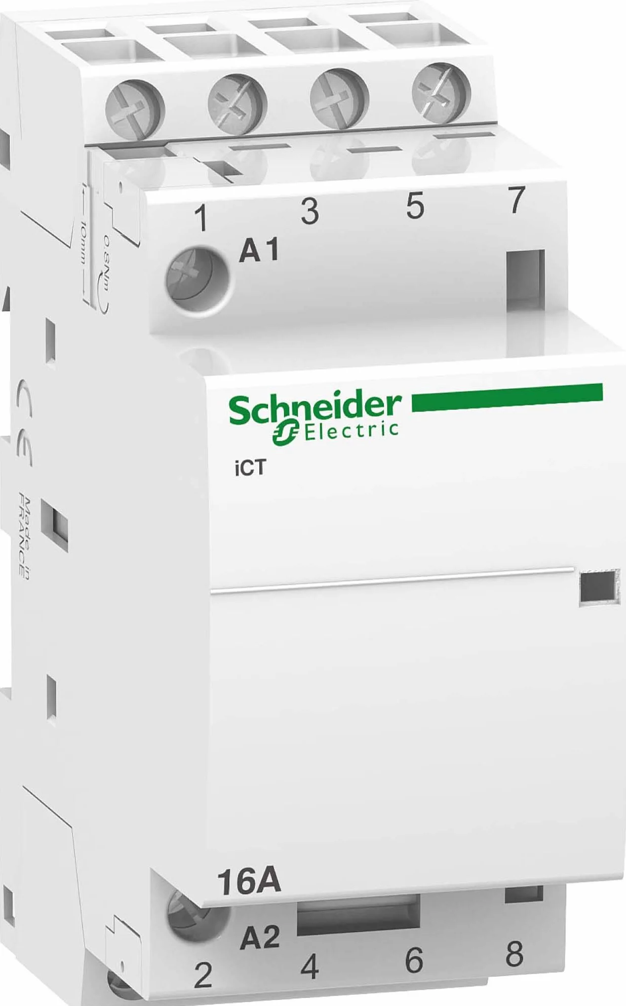 Schneider A9C22814 stycznik instalacyjny iCT 16A 4S 220/240V 50Hz