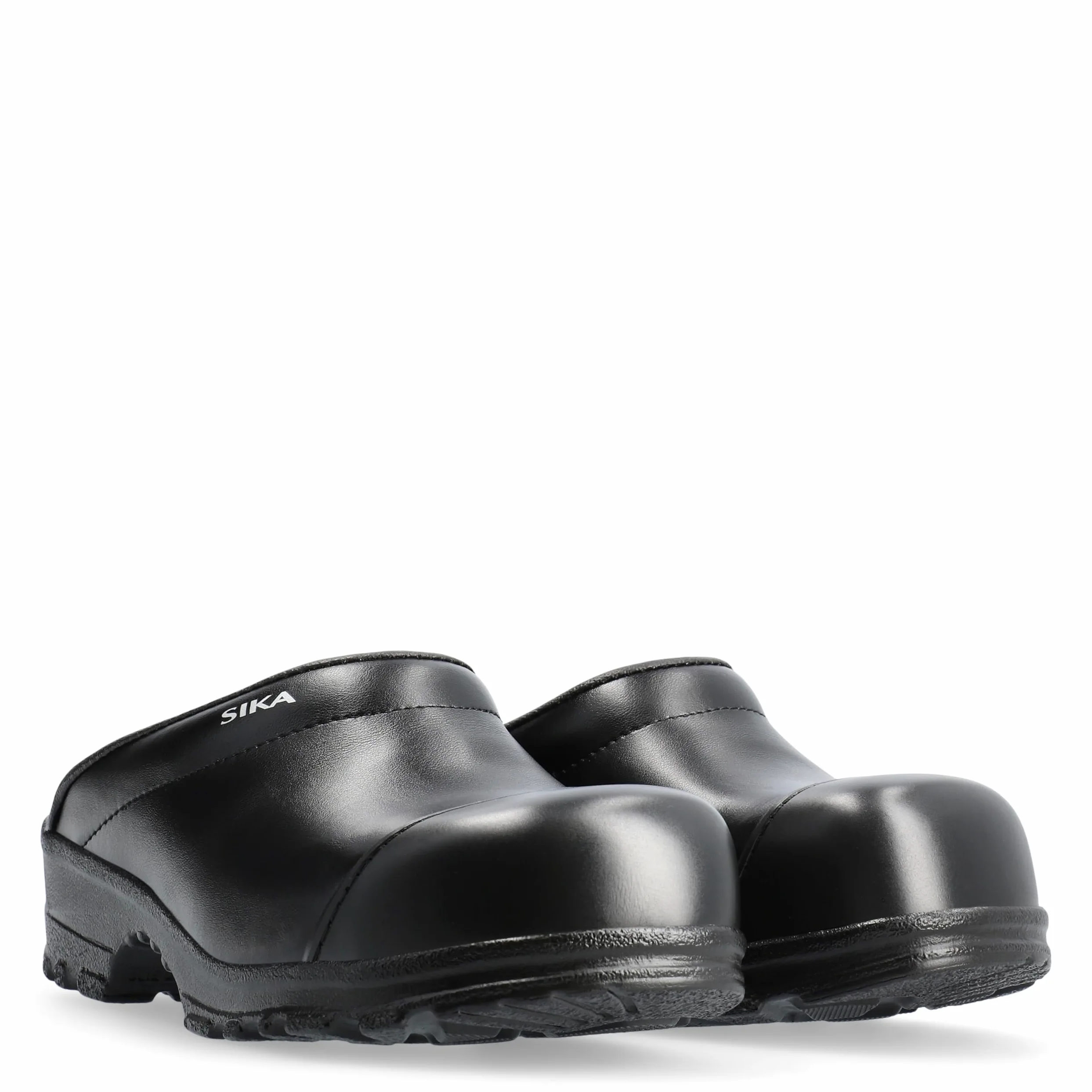SIKA Unisex Flex LBS chodaki robocze, szerokie dopasowanie, z miękką wkładką z pianki i skóry, buty skórzane Permair, wzornictwo ProNose, amortyzujące wstrząsy chodaki bezpieczeństwa do przemysłu