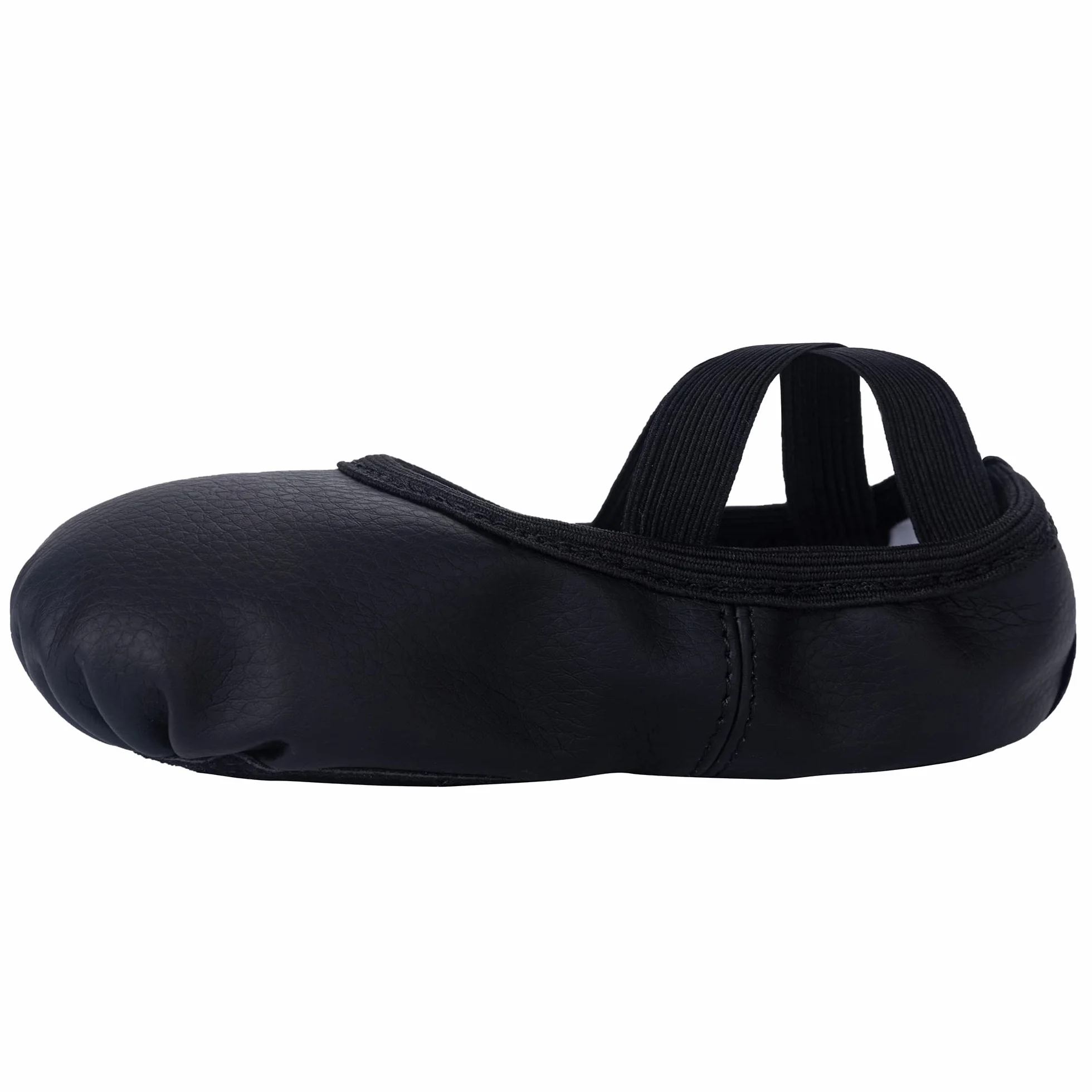 Buty baletowe, skórzane płaskie buty baletowe, buty do tańca baletowego, skórzane buty do tańca z dzieloną podeszwą dla dziewczynek, małych dzieci, kobiet