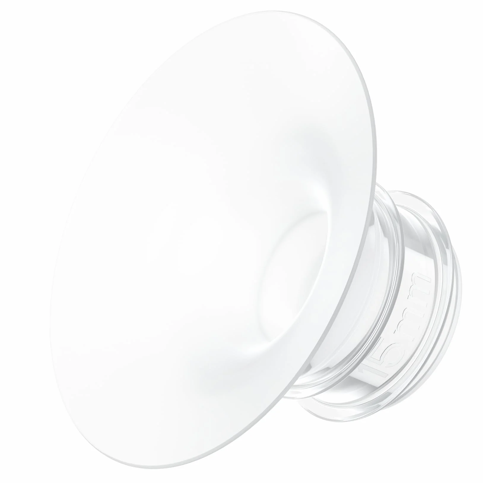 Momcozy Wkładka kołnierzowa 15 mm, ulepszona, kompatybilna z laktatorem momcozy M5, akcesoria zastępcze, 1 szt. (15 mm)