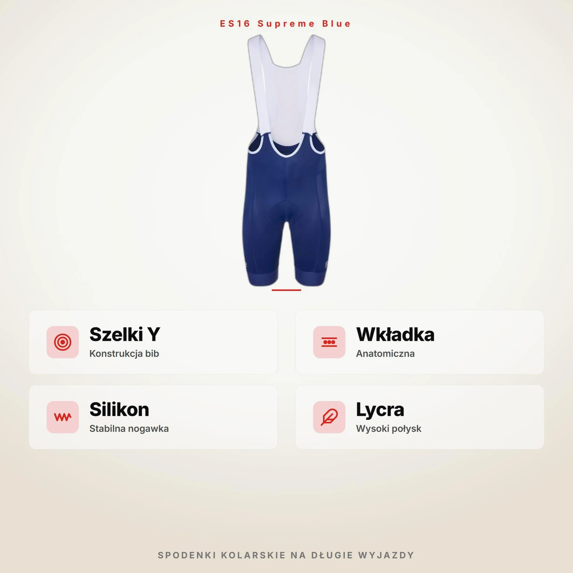 Spodenki Kolarskie Męskie | Bib Shorts Premium do Kolarstwa z Krojem Race-Fit, Wysokiej Jakości Wkładką i Szelkami Mesh – Oddychające na Długie Jazdy