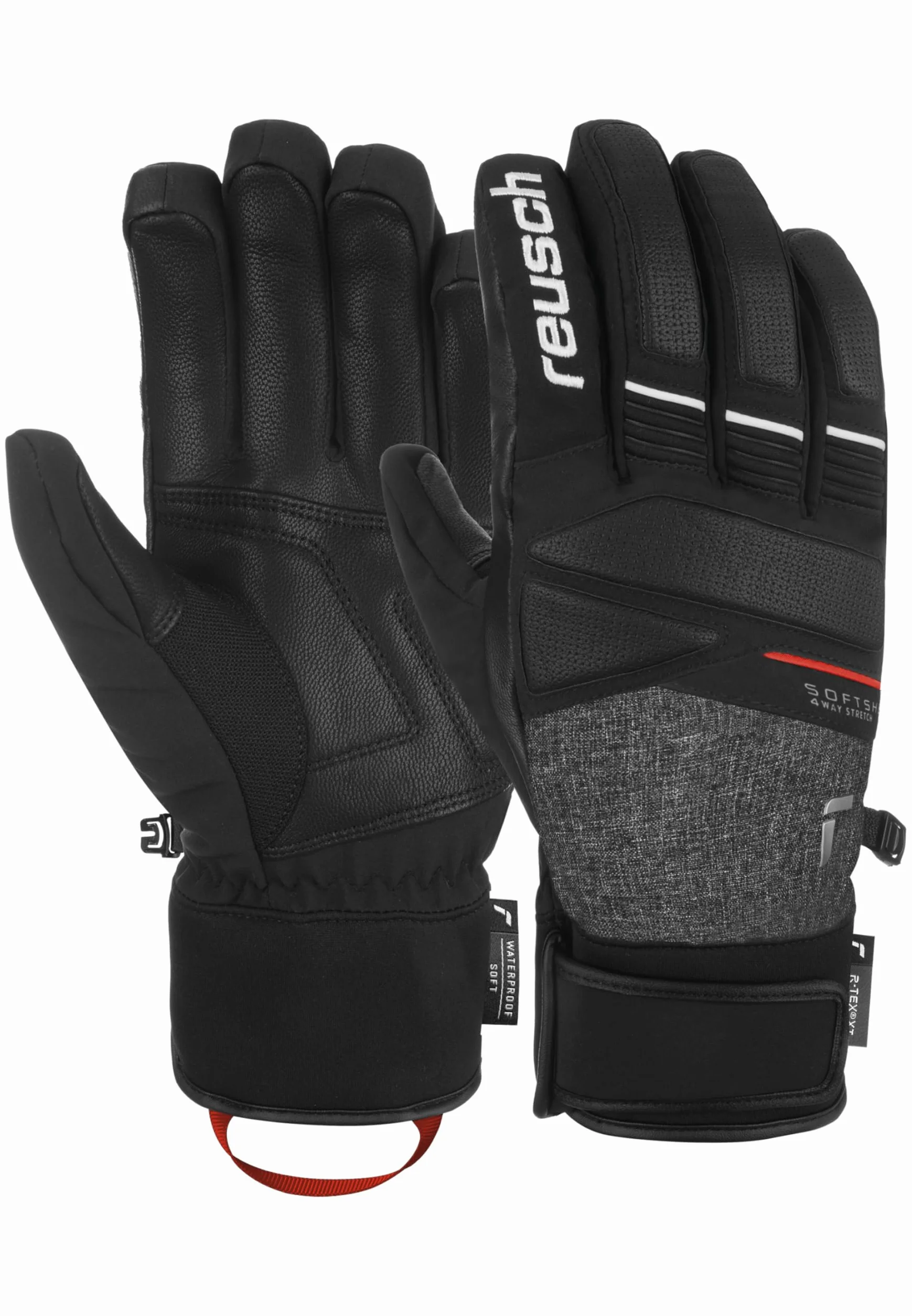 Reusch Thunder R-TEX® XT ciepłe, wodoodporne, wiatroszczelne i oddychające rękawiczki zimowe, uniseks, rękawice śniegowe, rękawice narciarskie dla kobiet i mężczyzn