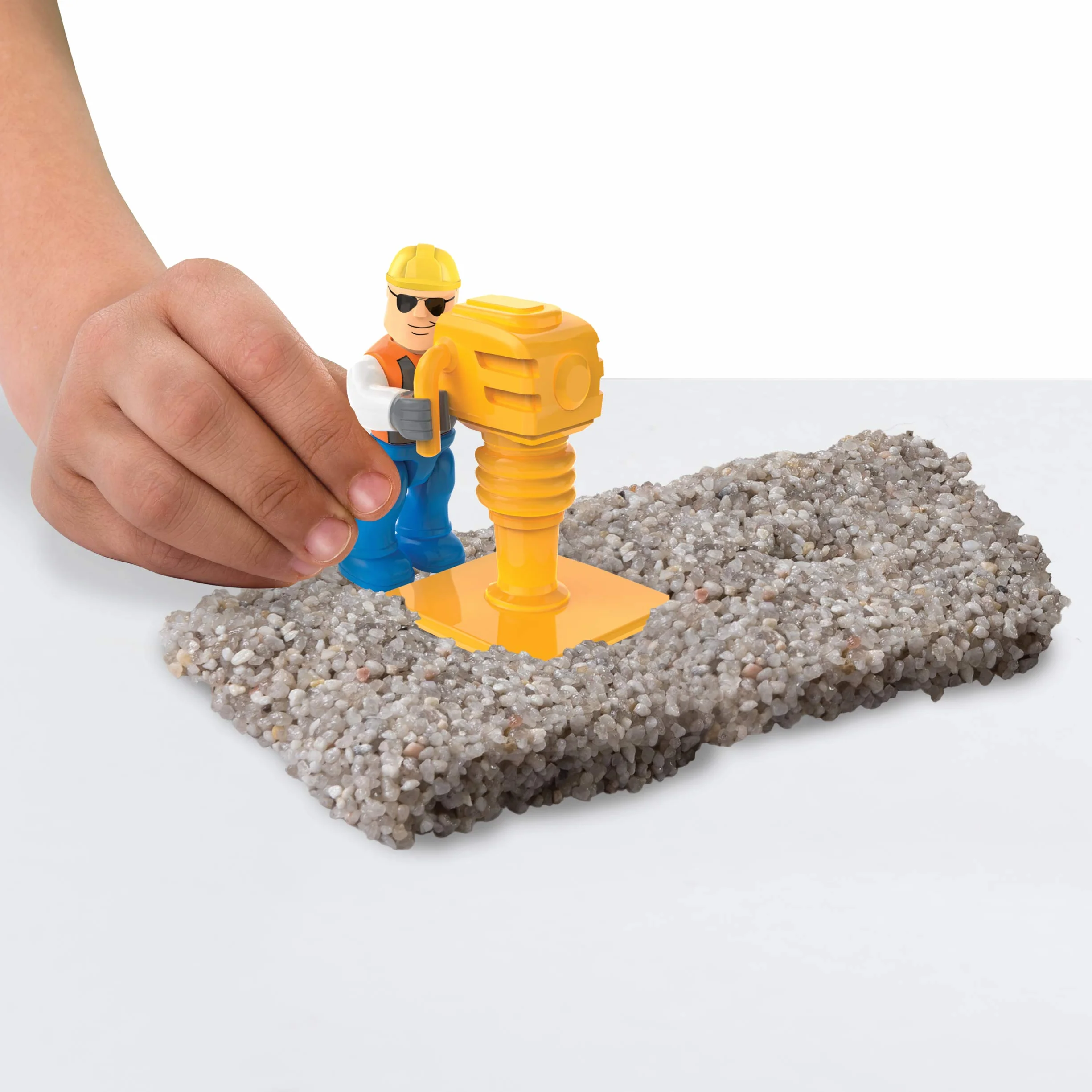 Kinetic Sand 6033177 Zestaw do kruszenia skał, wielokolorowy