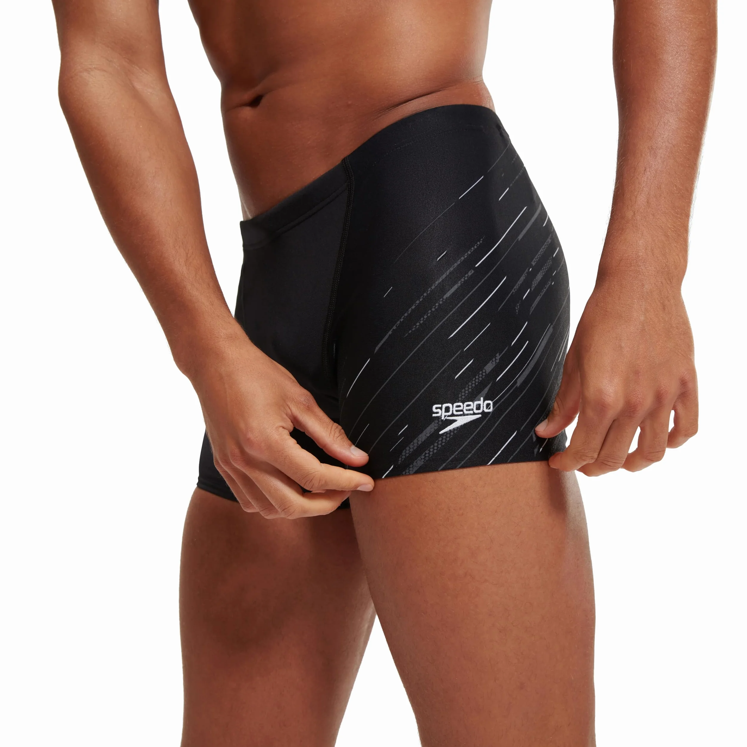 Speedo Hyperboom V-Cut Aquashort dla chłopców | szybkoschnący | trening | fitness | strój kąpielowy odporny na chlor (1 szt.)