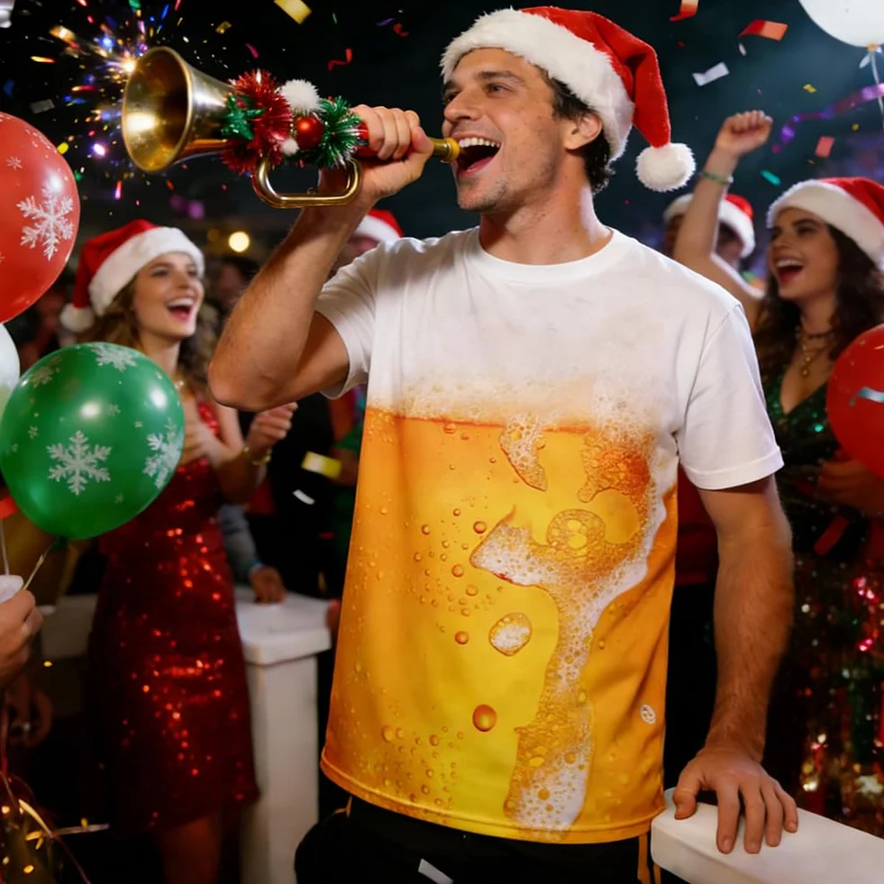 Męska koszulka z krótkim rękawem, Funky Graphic T-Shirt, Męska koszulka z nadrukiem, nadruk 3D, na co dzień topy graficzne koszulki, na Halloween Taniec Clubwear Topy