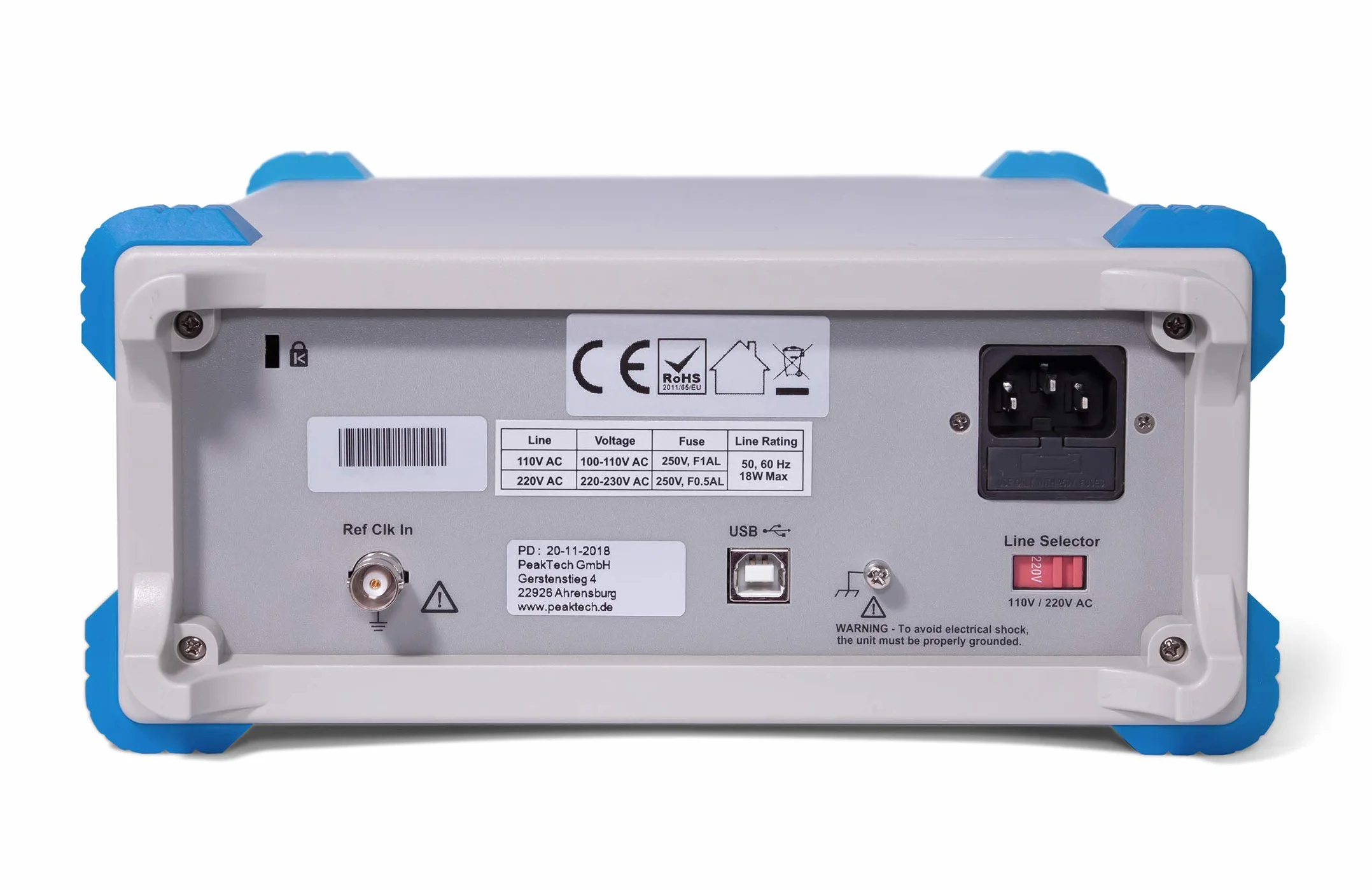 PeakTech P 4121-1-Kanałowy generator sygnałów arbitralnych ~ 1 µHz - 10 MHz ~ z wyświetlaczem TFT