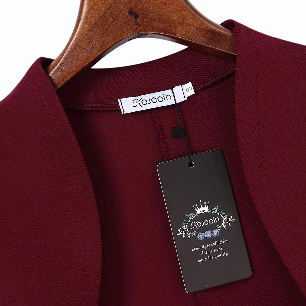 KOJOOIN Damskie bolerko, krótki kardigan, odświętny, krótki kardigan, elegancka kurtka na ramię (opakowanie wielokrotnego użytku)