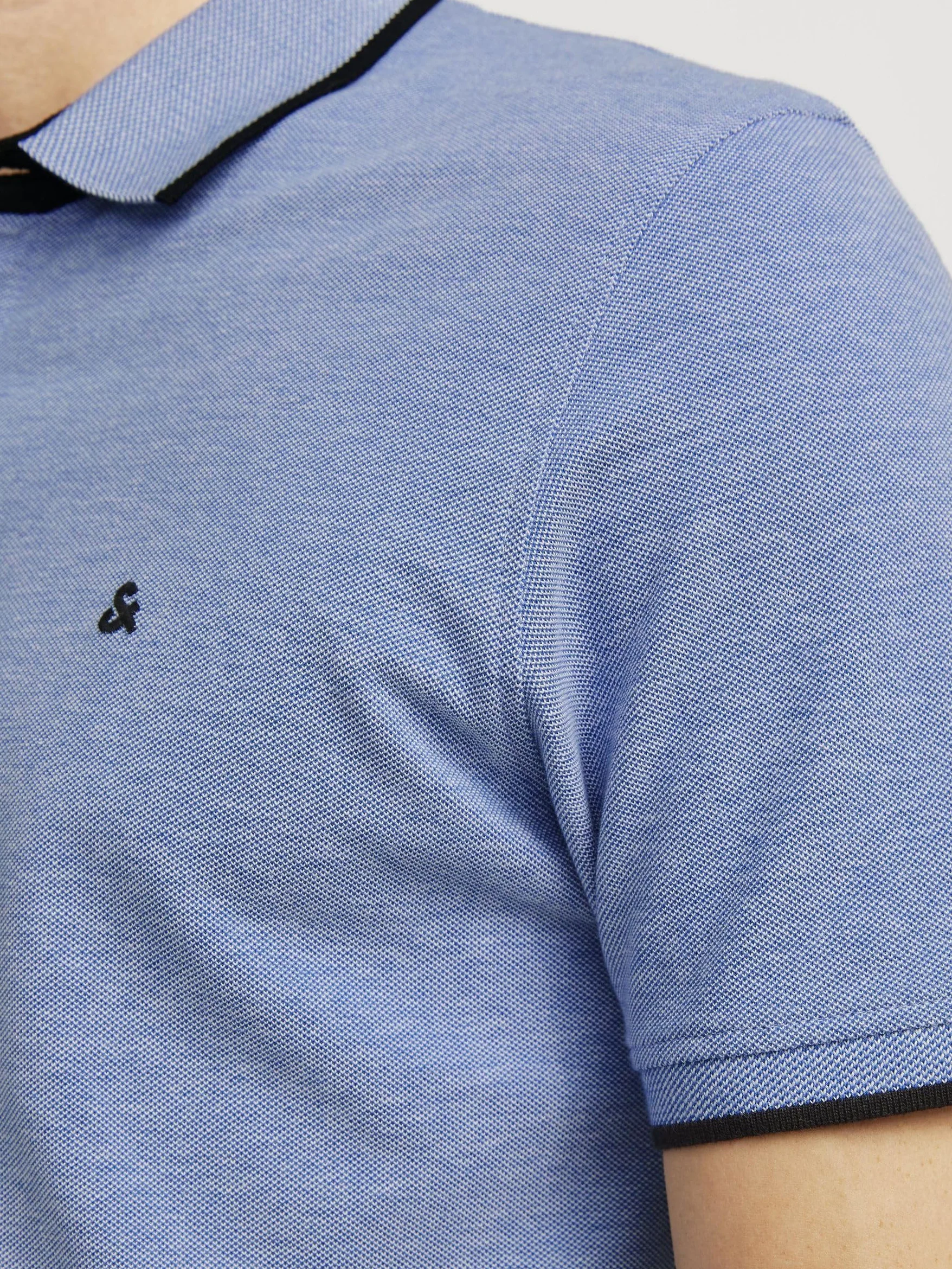 JACK & JONES Jjepaulos Polo Ss Noos Koszulka polo Mężczyźni , Bright Kobalt , XXL