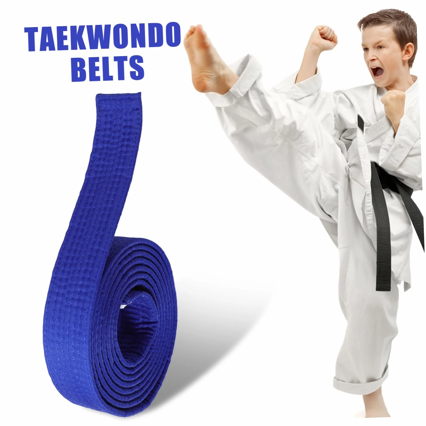 ifundom Pas Treningowy Karate Dla Mężczyzn Do Zawodów Taekwondo Taichi I Karate Lekki I Łatwy Do Przechowywania Pasy Rankingowe Taekwondo