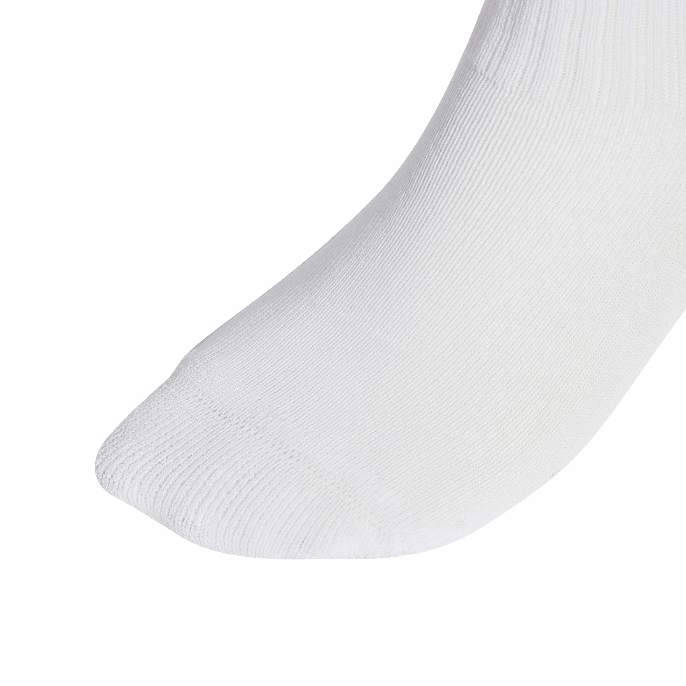 adidas Uniseks - dzieci LINEAR KIDS CREW 3 PAIRS PER PACK SOCKS, white/glow blue/team royal blue, 4-5 Years