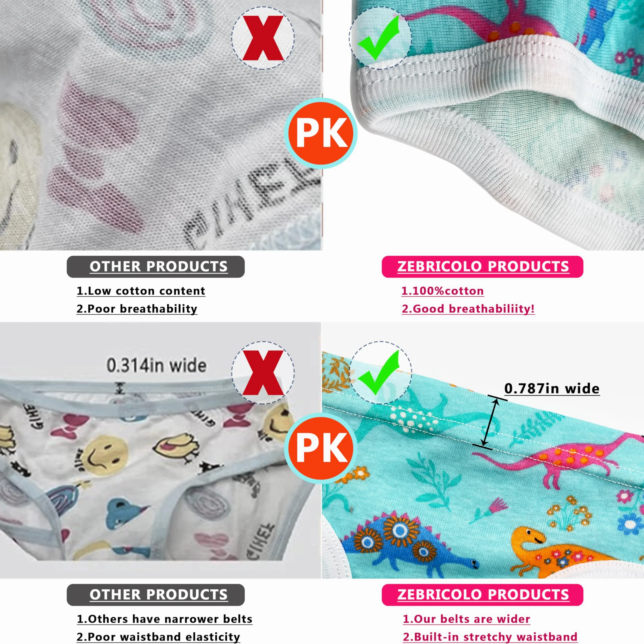 Majtki dziewczęce, 6 sztuk, pluszowa dziewczynka, wiek 2-7 lat, majtki dla dziewczynki, miły wzór karykatury, kalesony dla dziewczynki, delikatne, majtki dla dziewczynki, 98, -145 cm, wysokość
