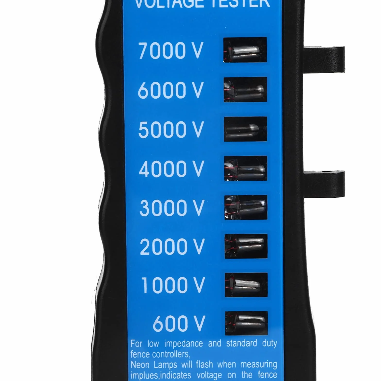 Elektryczny Tester Napięcia Ogrodzenia Przenośny Wykrywacz Usterek Ogrodzenia Narzędzie do Testowania Sprzętu Rolniczego Neony Wyświetlają Różne Napięcie