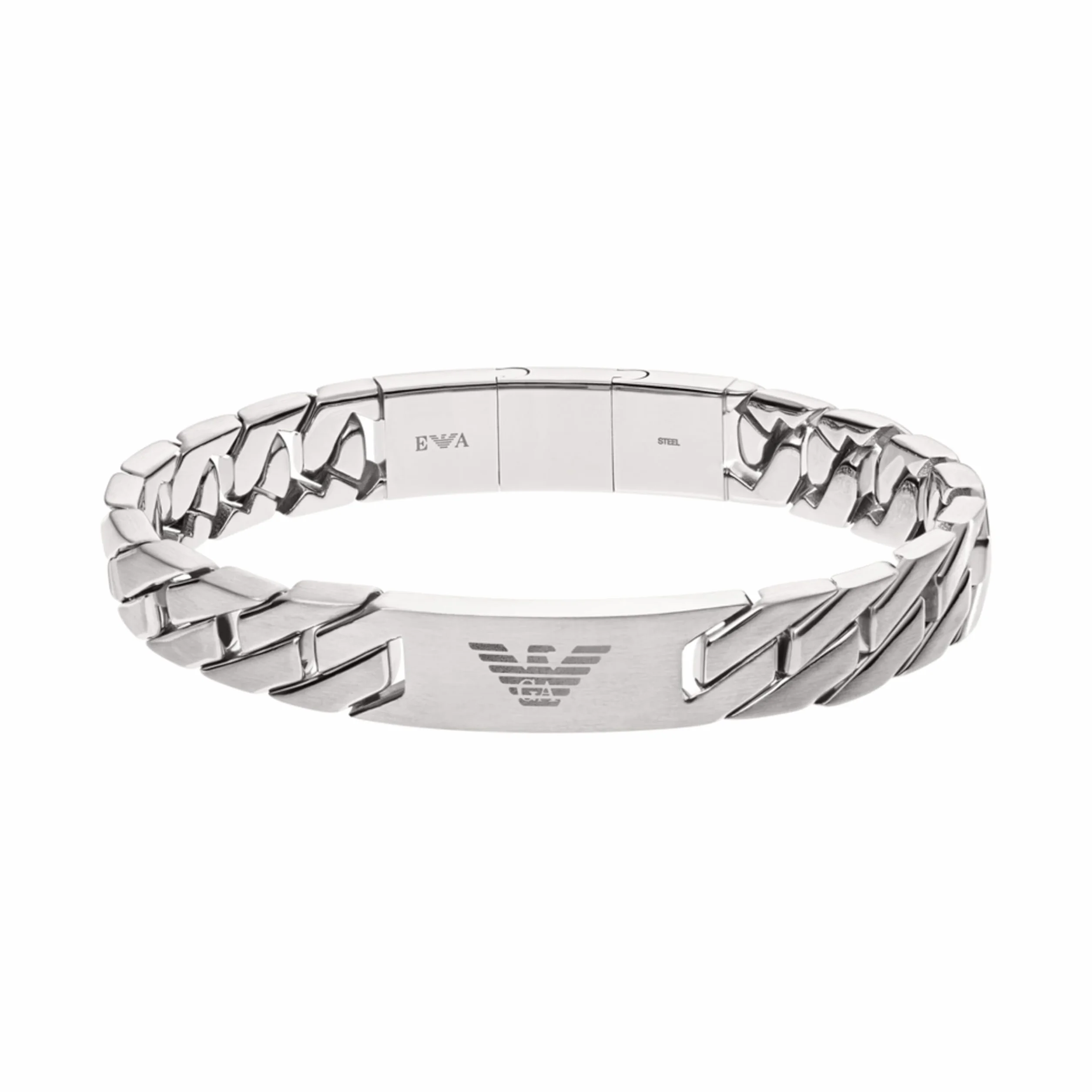 Emporio Armani męska bransoletka ze stali nierdzewnej lub skóry