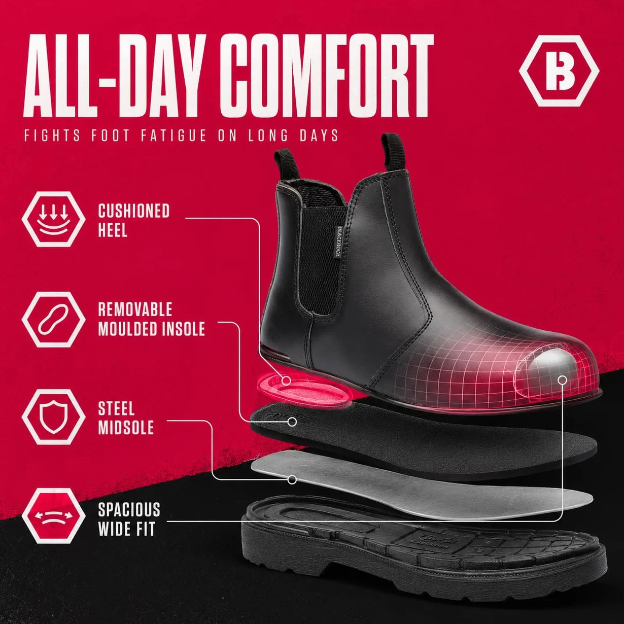 Blackrock Uniseks Sf12bChelsea Boot