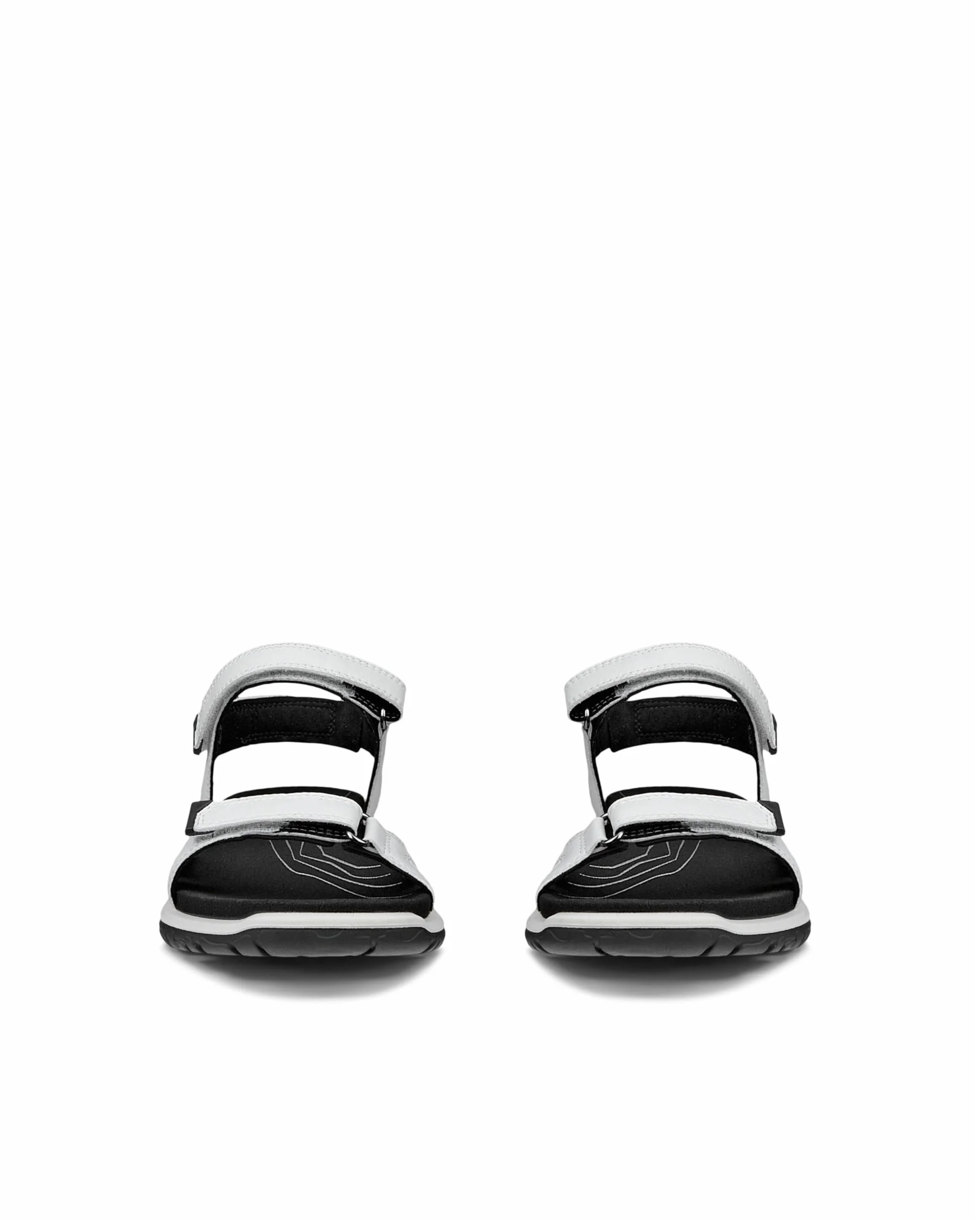 ECCO Damskie sandały Offroad ROAM z 3 paskami, białe, 4,5 UK