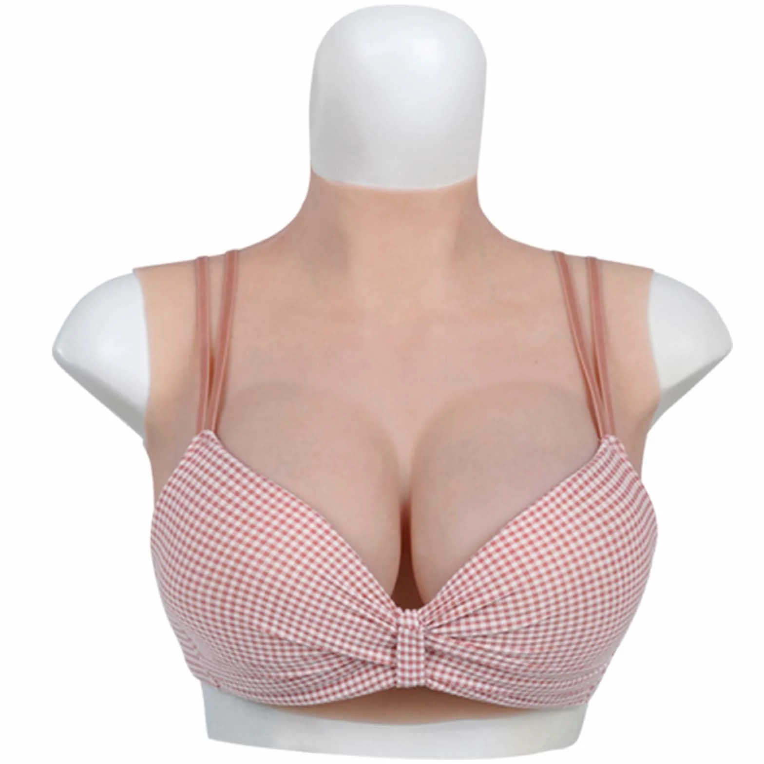 Realistyczne silikonowe piersi z krwią miseczką B-H Cup imitujące teksturę skóry dla crossdresserów Drag Queen Cosplay