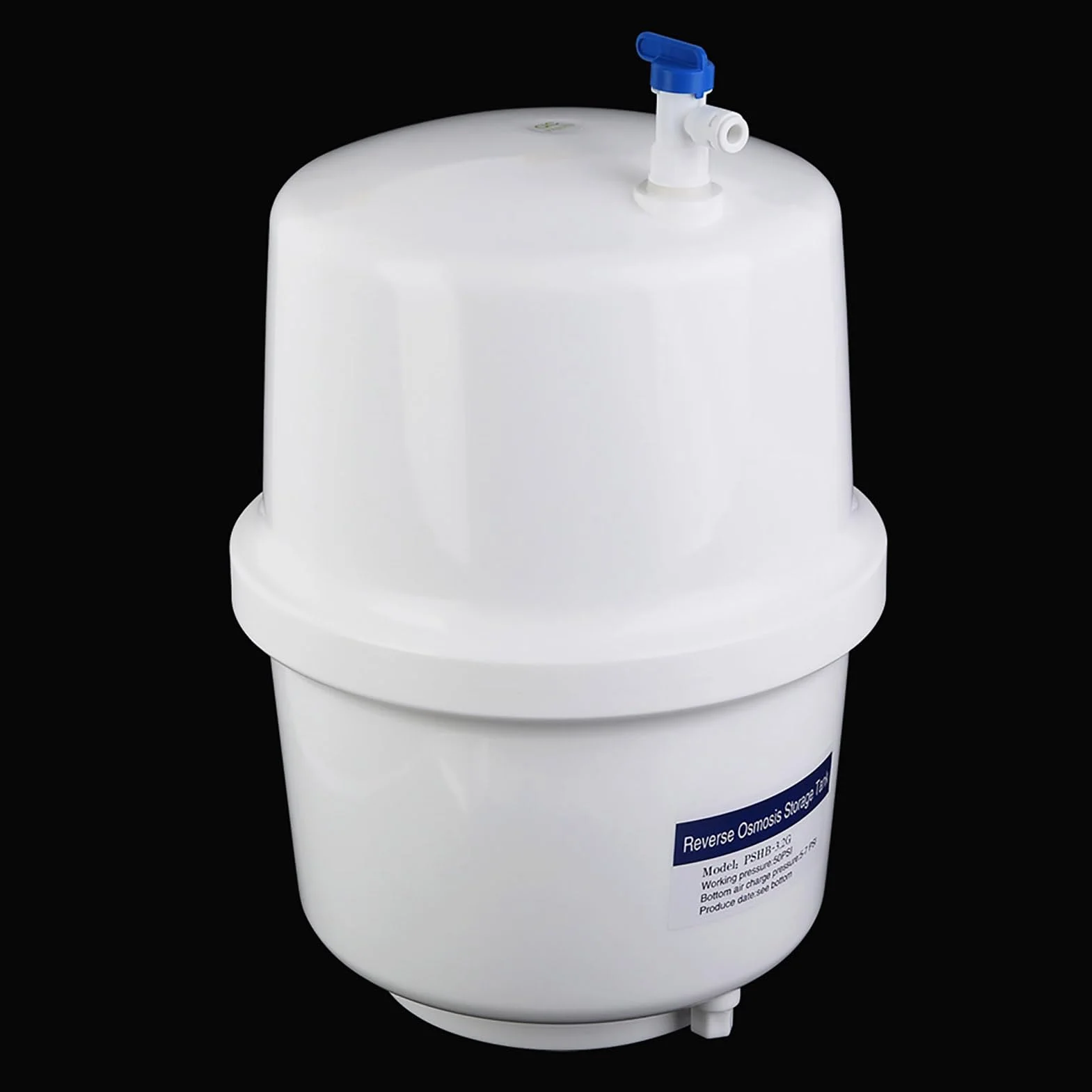 3 ro water tank 2-galonowy Zbiornik Ci?nieniowy na wod?, Zawór Kulowy Odcinaj?cy, Doskona?y dla Systemów Odwróconej Osmozy, Wysokiej Jako?ci z Filters onder gootsteen