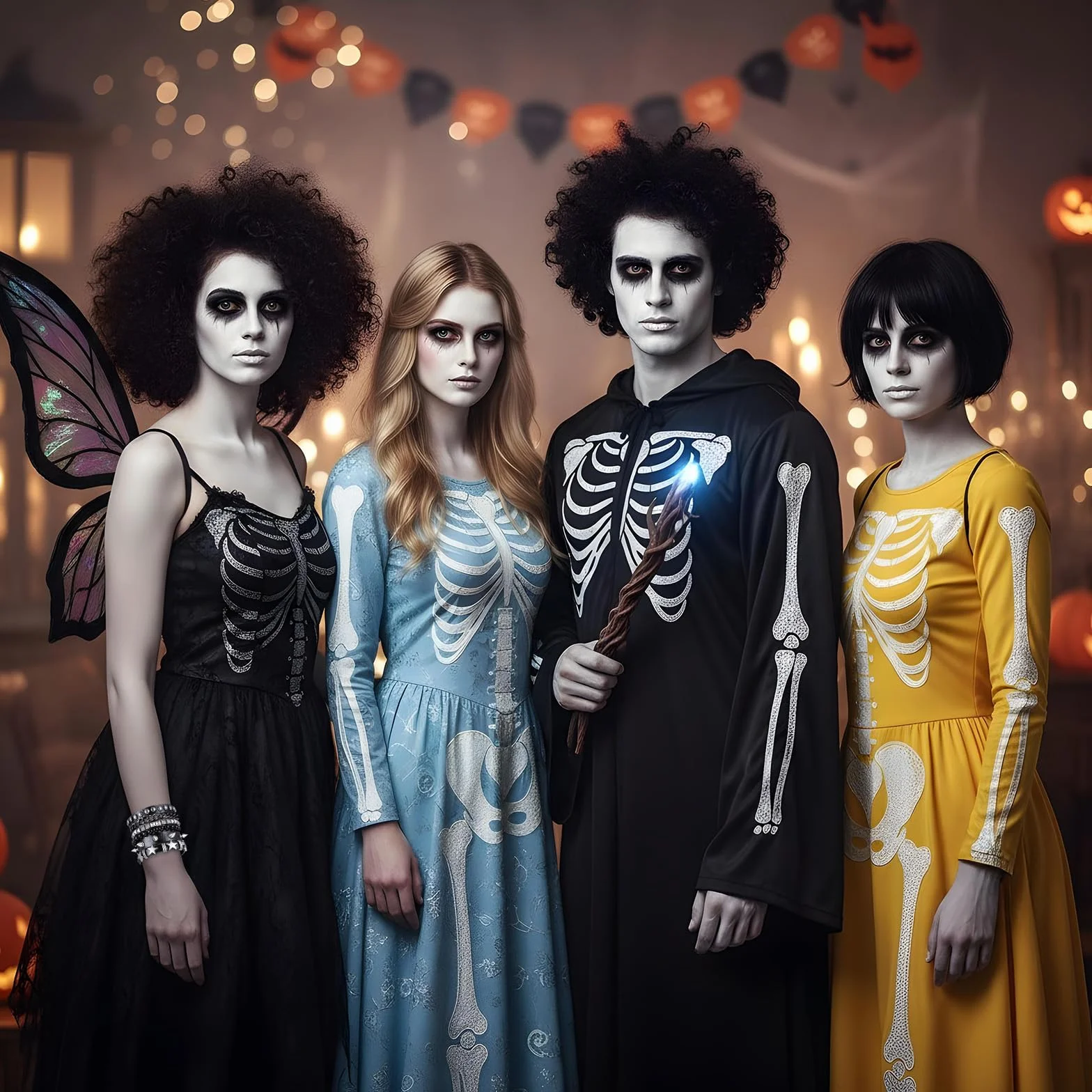 Tucnoeu 4szt. zestaw punkowych bransoletek z kolcami, biżuteria emo goth z lat 80. z kolcami, opaski na nadgarstek, akcesoria biżuteryjne dla mężczyzn i kobiet