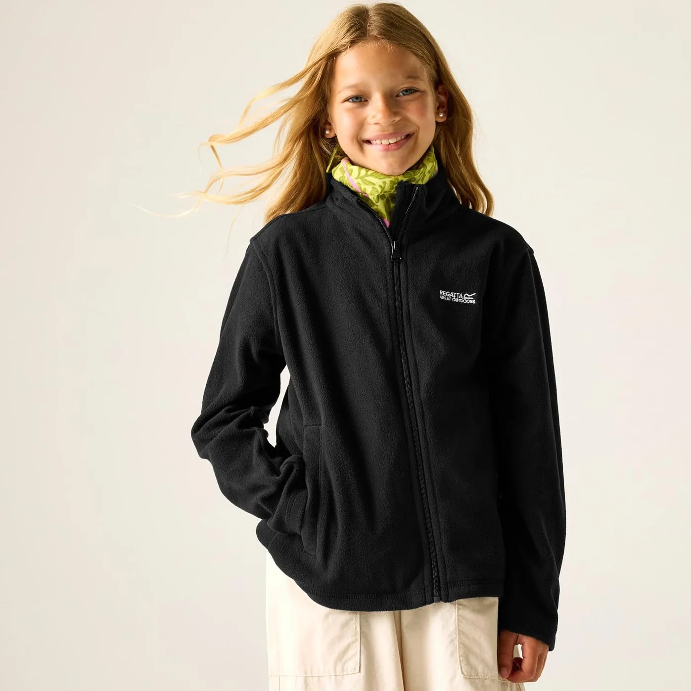Regatta Kids King II Fleece Anti-Pill Midlayer Top