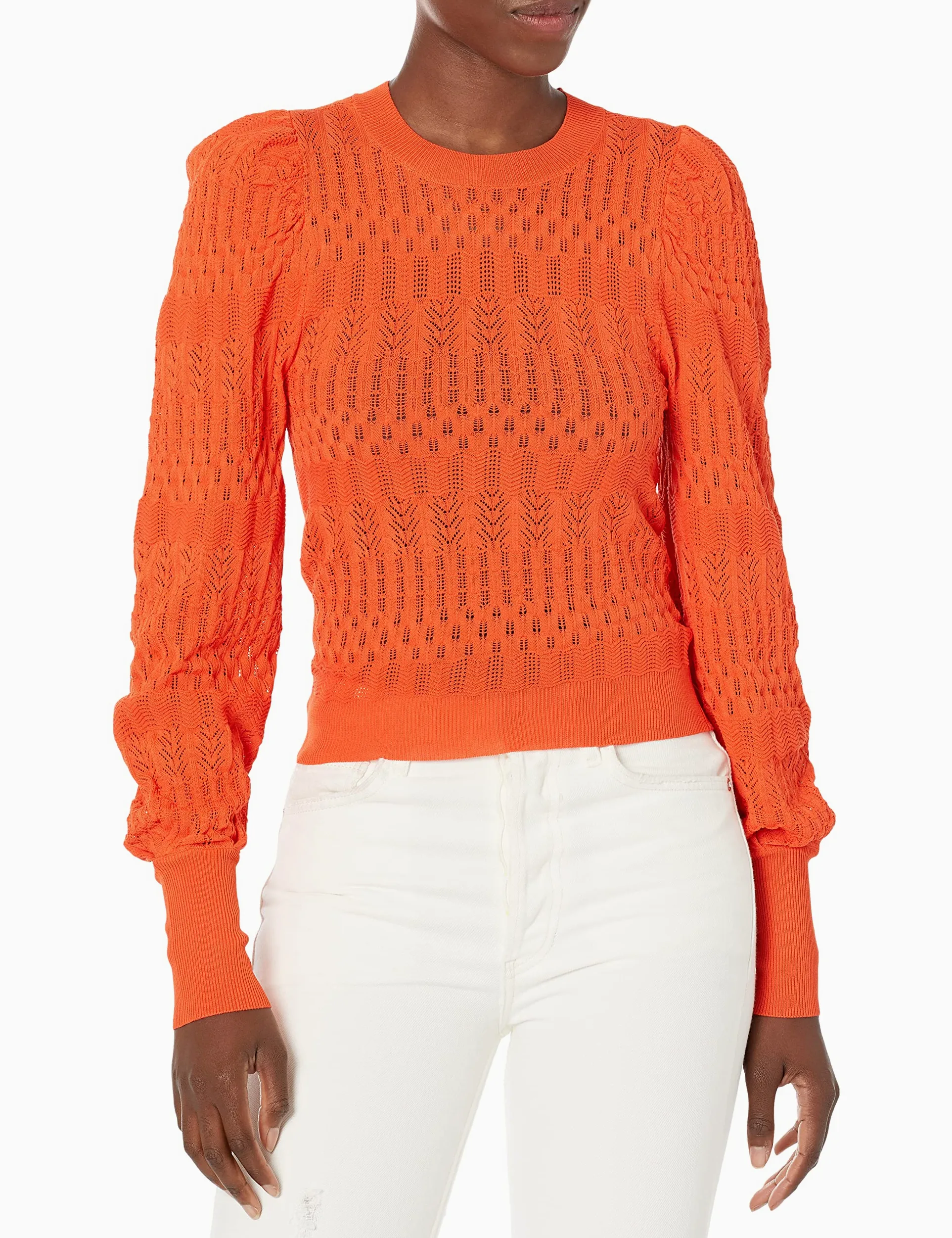 Desigual Sweter Kobiety Orange Jers_ona 7002 Orange