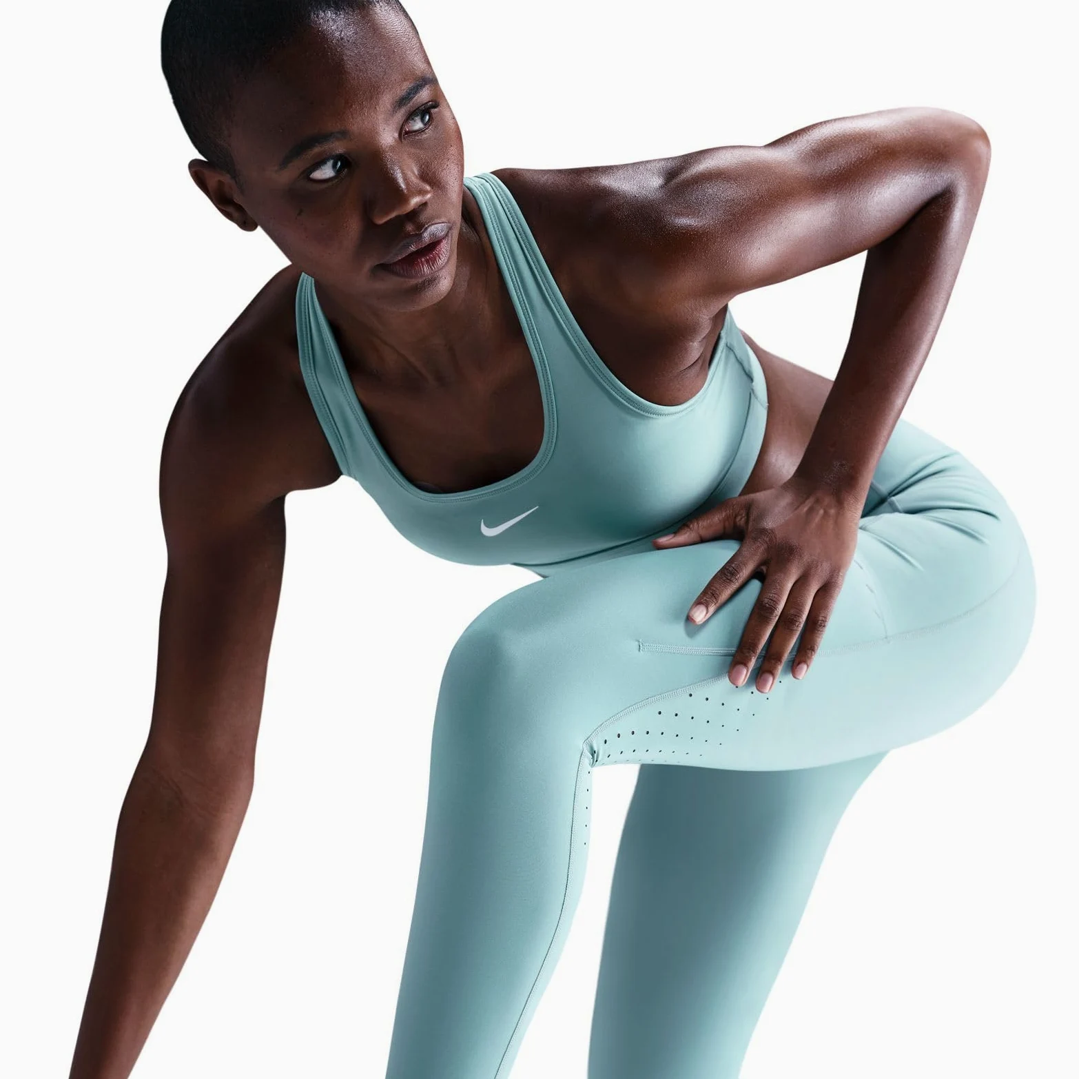 Nike Swift HJ2252 legginsy do biegania z wysokim stanem i kieszeniami dla kobiet