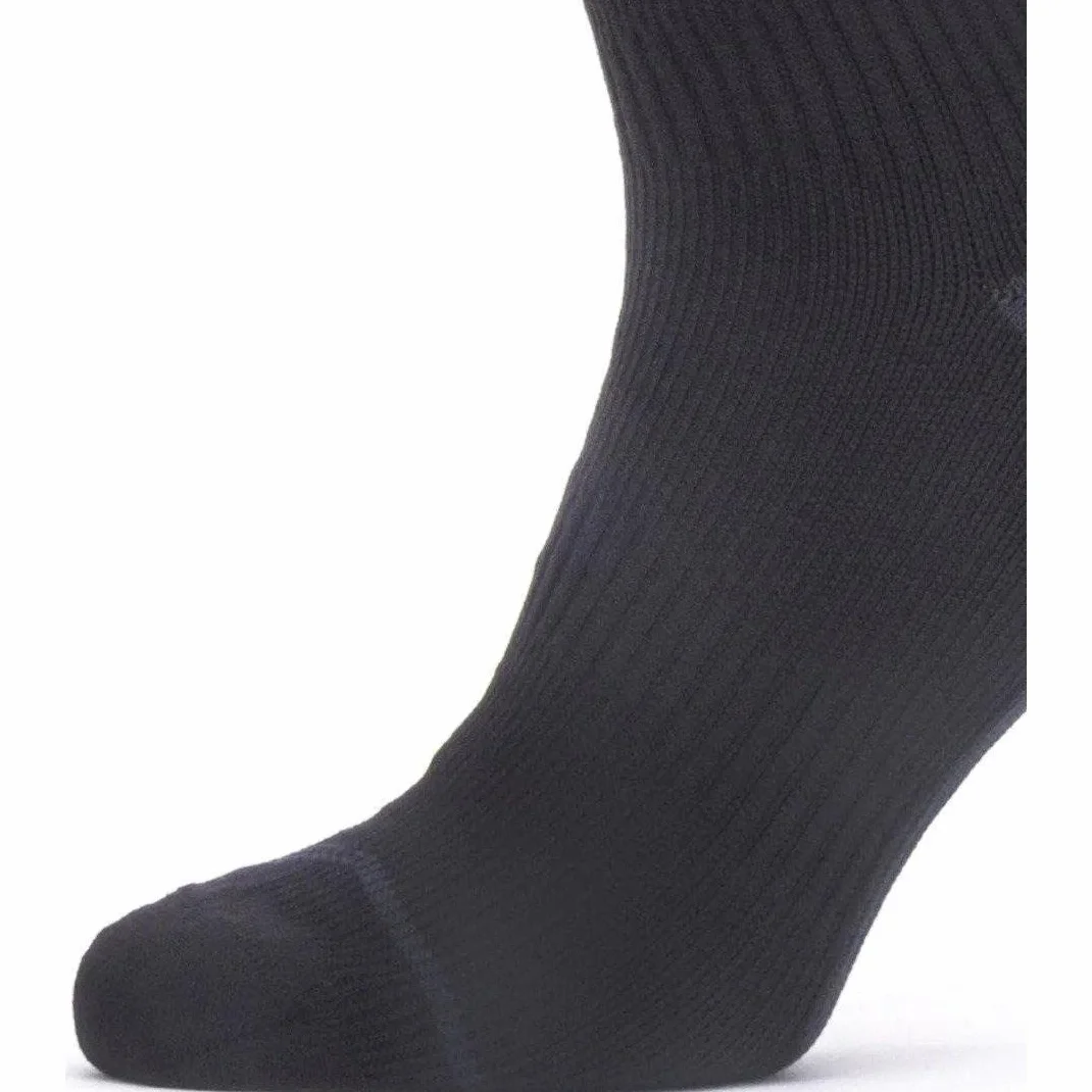 SEALSKINZ | Briston | Unisex wodoodporne skarpety z podszewką z wełny merynosów o średniej długości | bezszwowe, cienkie i wygodne | Hydrostop blokuje przenikanie wody