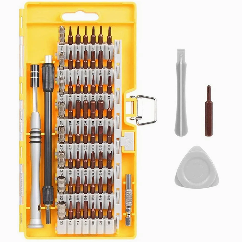 Zestaw śrubokrętów Zestaw precyzyjnych śrubokrętów - 63 w 1 magnetyczny zestaw śrubokrętów komputerowych z etui, zestaw śrubokrętów naprawczych do komputera/okularów/telefonu komórkowego/zegarka/apa