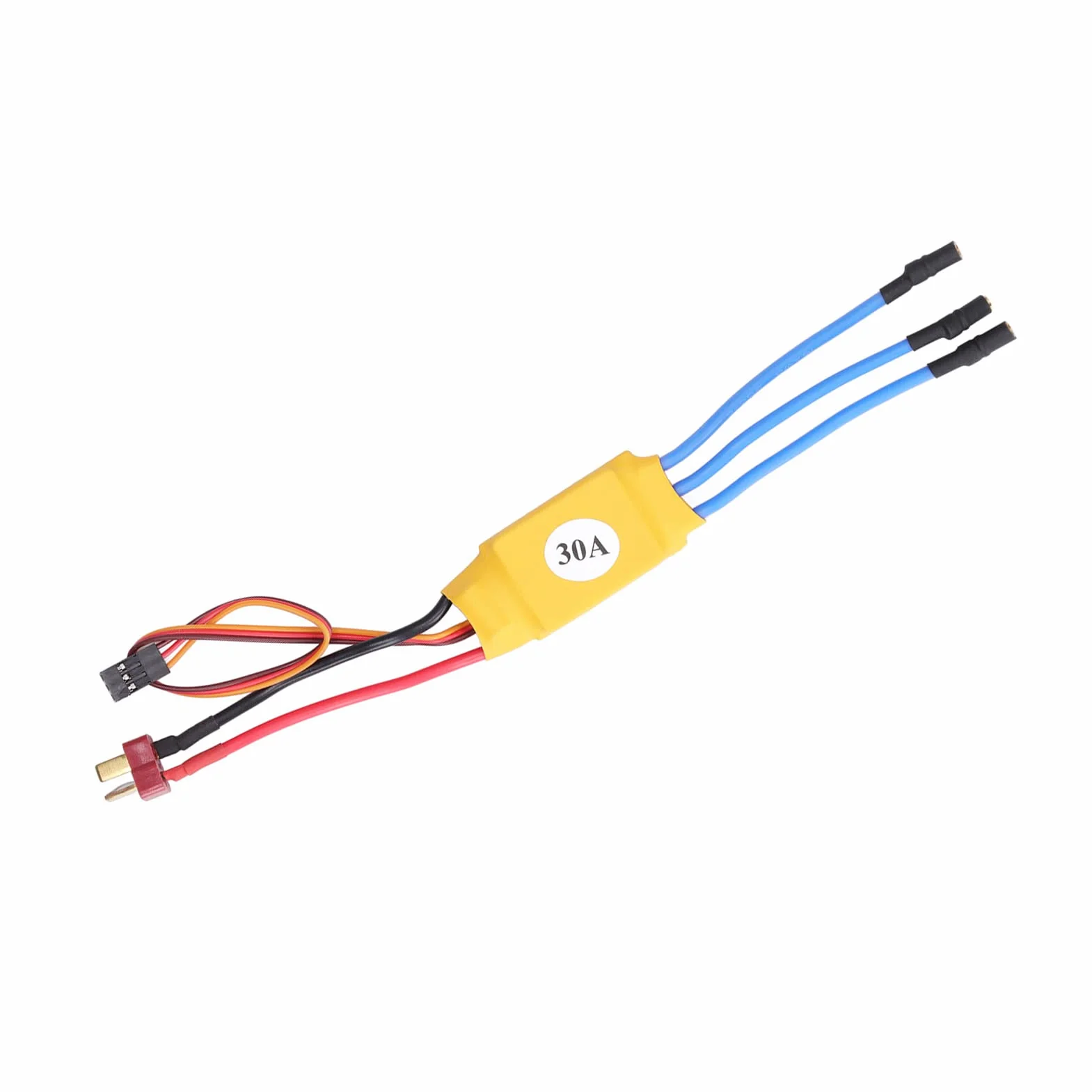 Silnik Bezszczotkowy Elektryczny Regulator Prędkości 30A Wysokie Obroty Automatyczna Adaptacja Przepustnicy Stabilny Silnik Bezszczotkowy ESC dla Elektrowni
