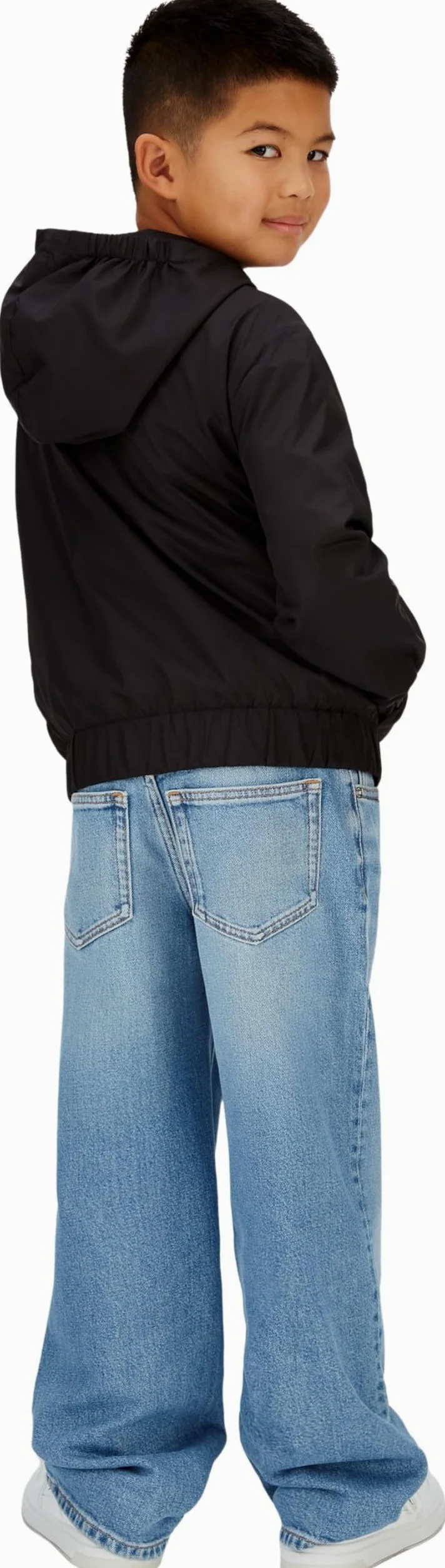 Calvin Klein Kurtka wiatrówka Chłopcy Monologo Essential Jacket Ib0ib02639