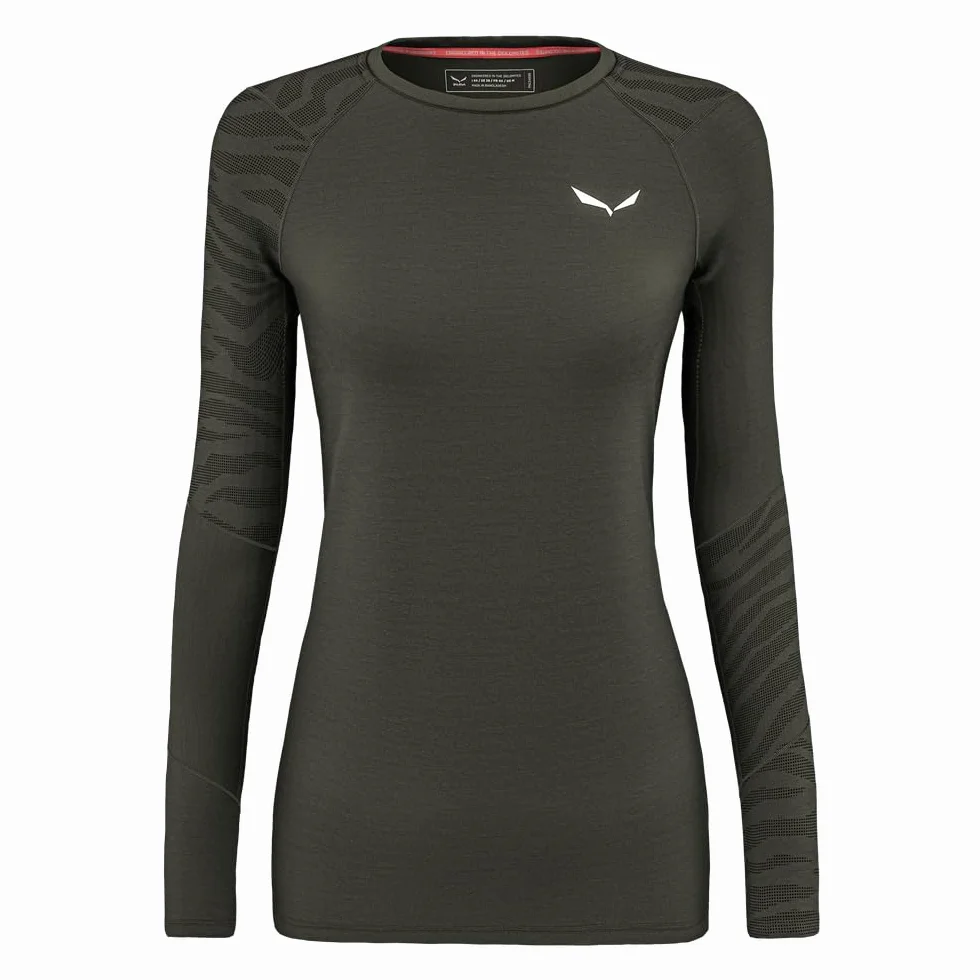 Salewa Women's Cristallo Warm Amr W L/S Tee z długim rękawem