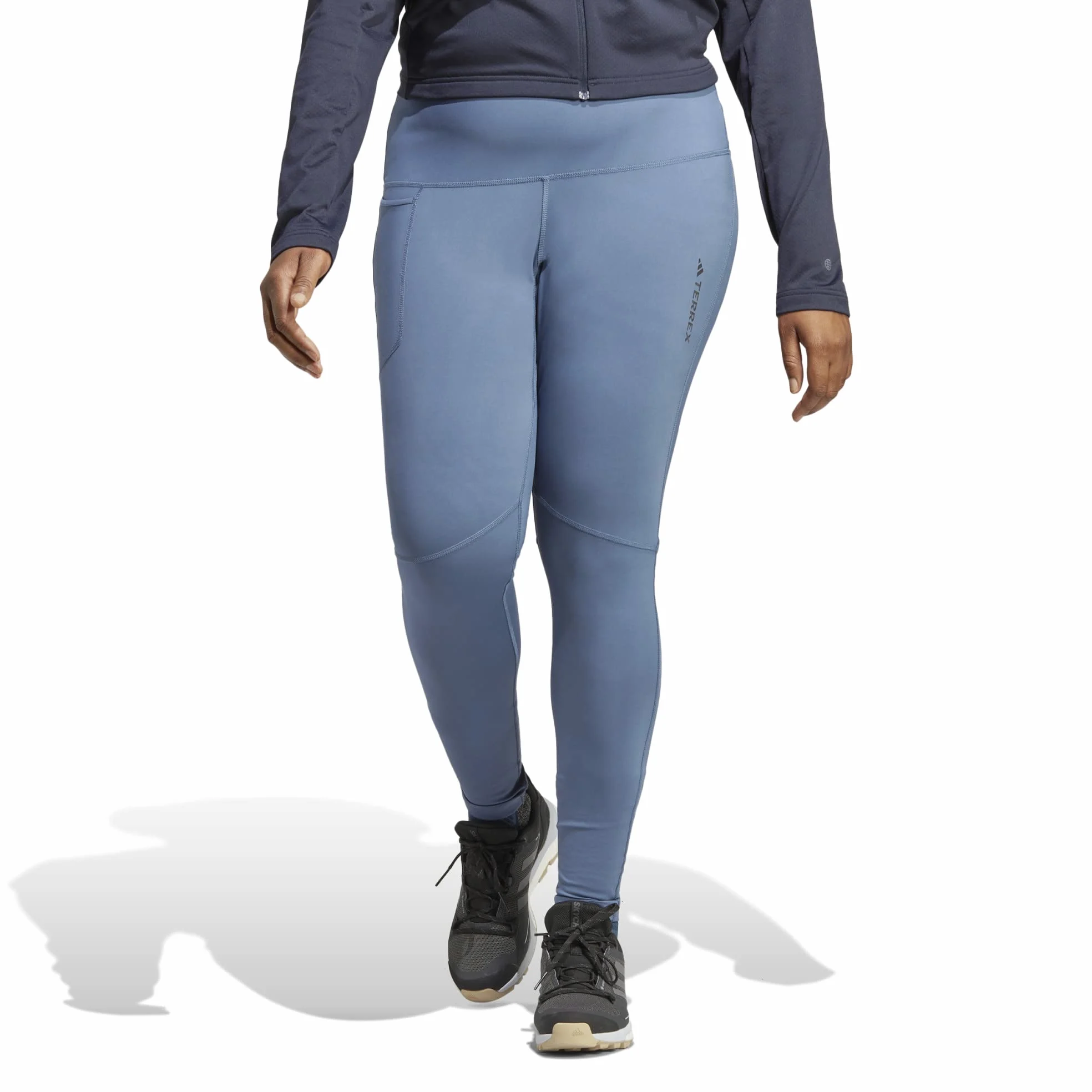 adidas W Mt Tights Pl - Rajstopy Kobiety