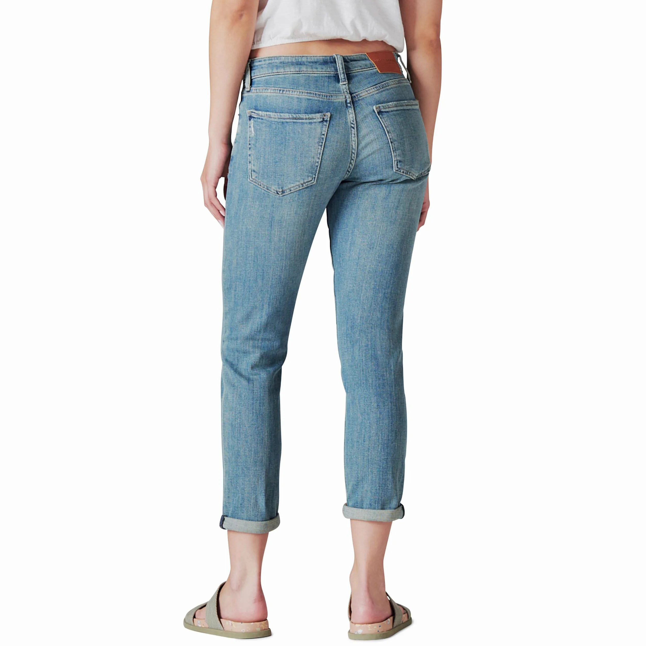 Lucky Brand Damski dżinsy Mid Rise Sienna dla chłopców