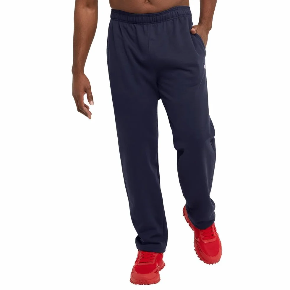Champion Sweatpants, Powerblend, Fleece Open-bottom Sweatpants For Men (Reg. Or Big & Tall) - Spodnie Mężczyźni