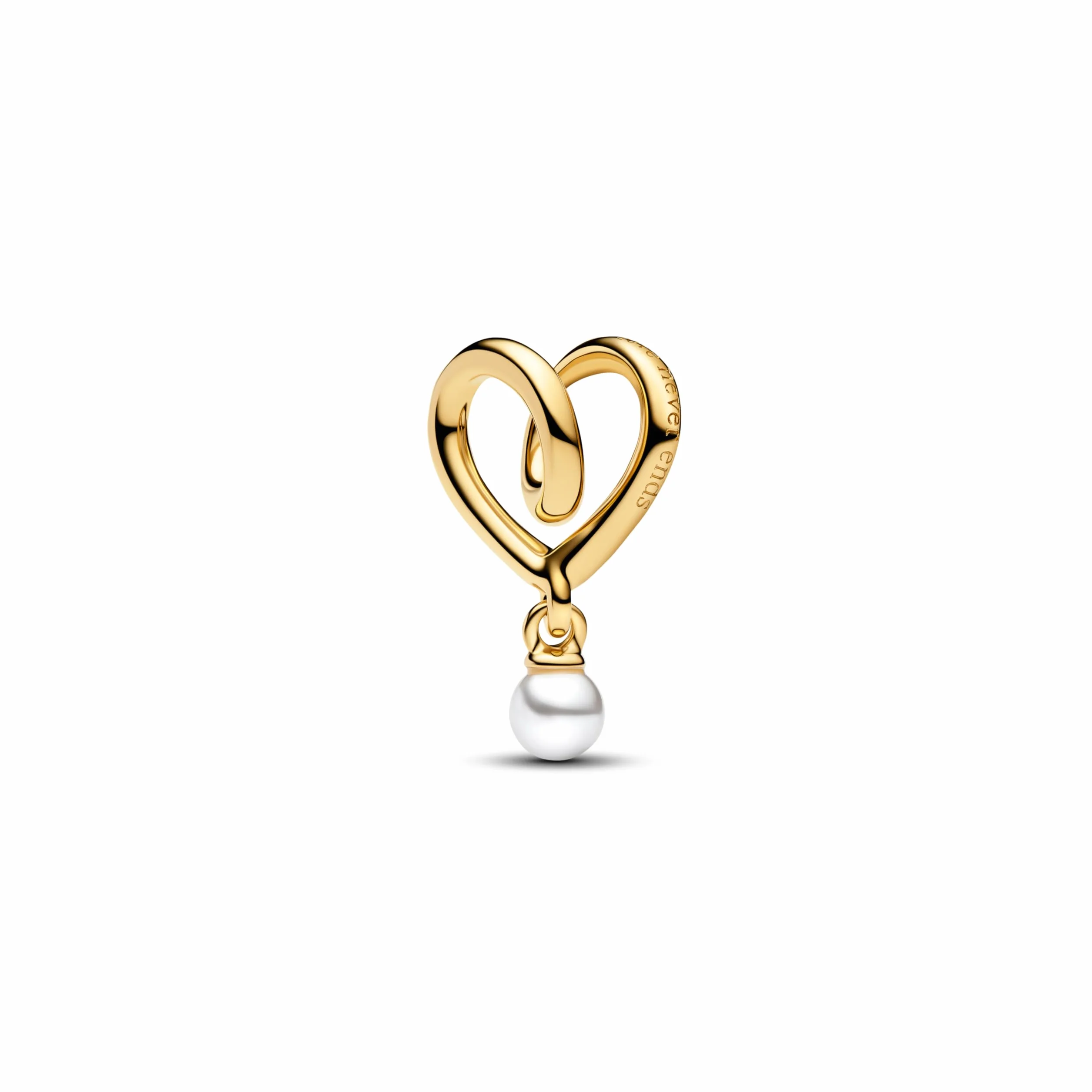Pandora Moments Charm 764138C01 owinięte serce