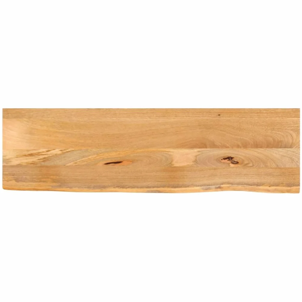 vidaXL Blat stołu z naturalną krawędzią, 110x40x2,5 cm, drewno mango
