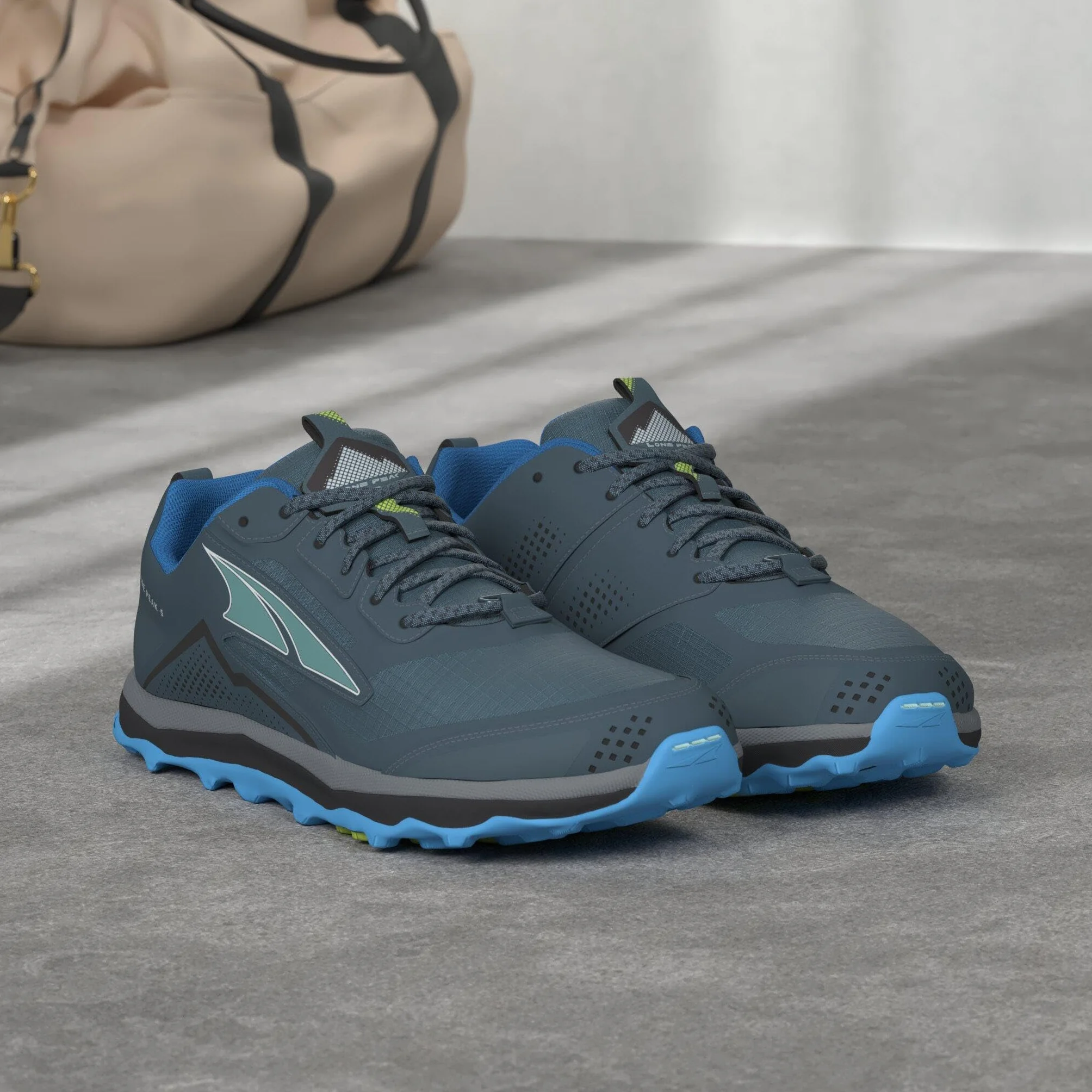 ALTRA Lone Peak 5 Męskie buty do biegania, żółto-czarne, 2021