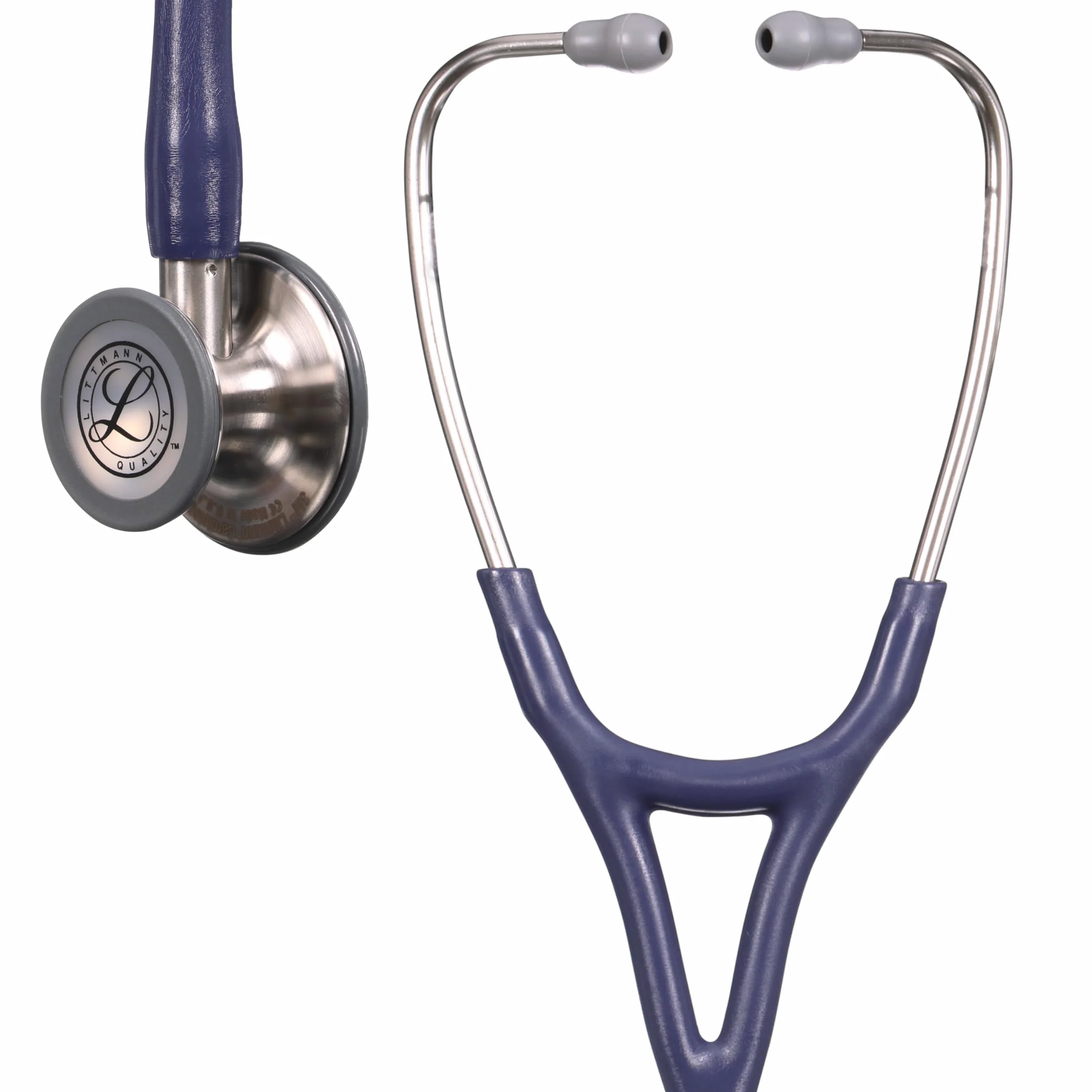 3M Littmann Cardiology IV Stetoskop diagnostyczny, 6187C, Głowica ze stali nierdzewnej, Rurka w kolorze Midnight Blue