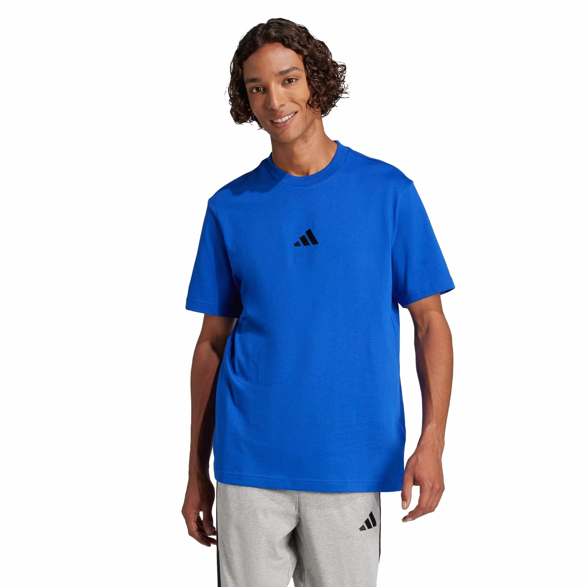 adidas Koszulka Mężczyźni Essentials Small Logo Single Jersey Tee