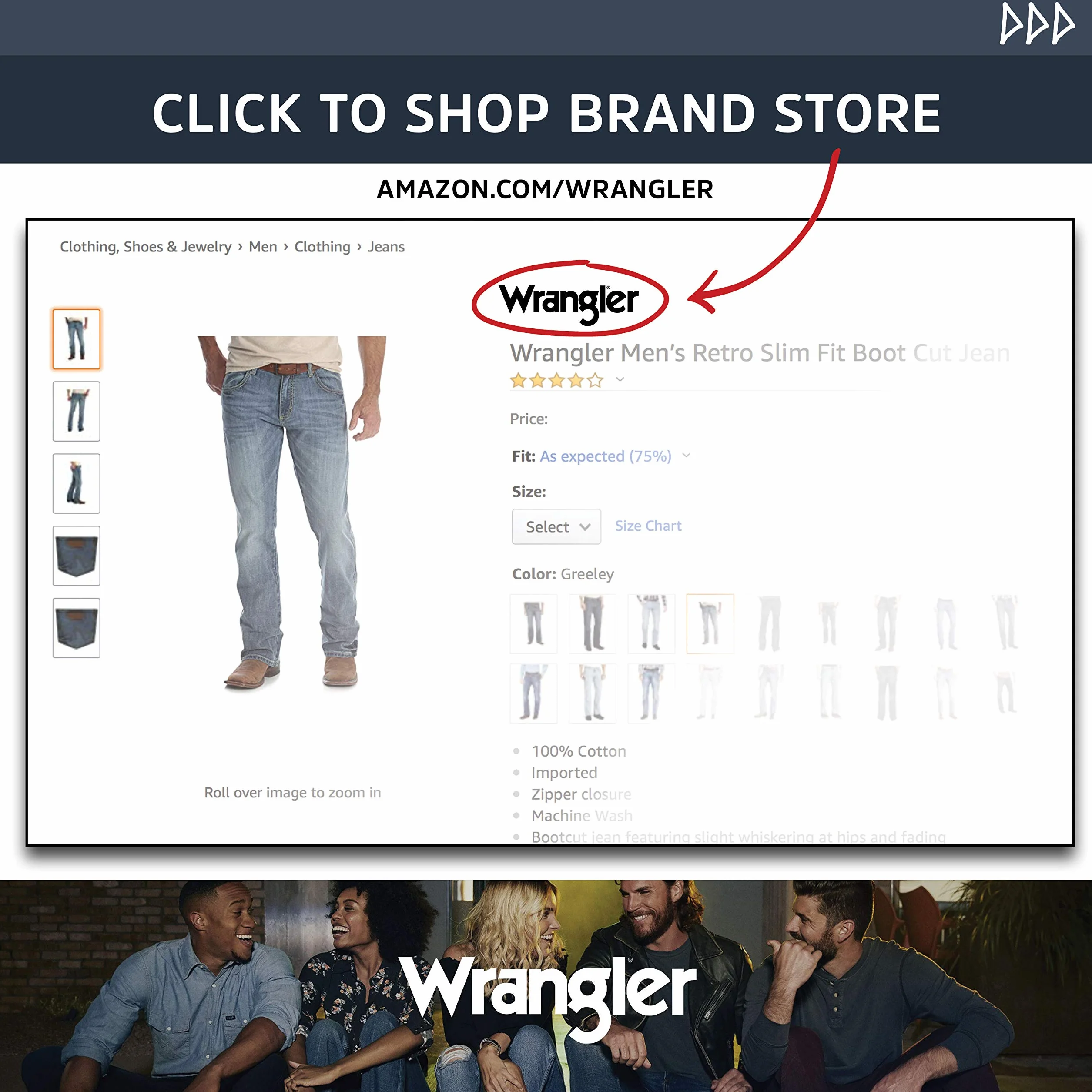 Wrangler Koszula Mężczyźni Koszula robocza z długim rękawem kowbojski krój zachodni z długim rękawem zatrzaskowe sprane (1 w zestawie)