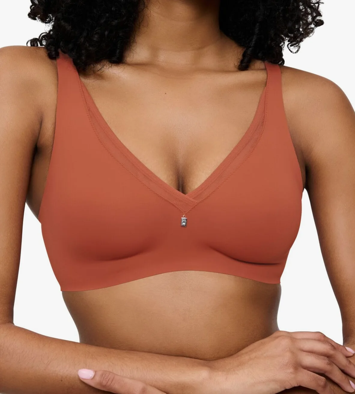 Triumph - True Shape Sensation T N01 - biustonosz minimalizujący bez fiszbin, Desert Sunset, 85E