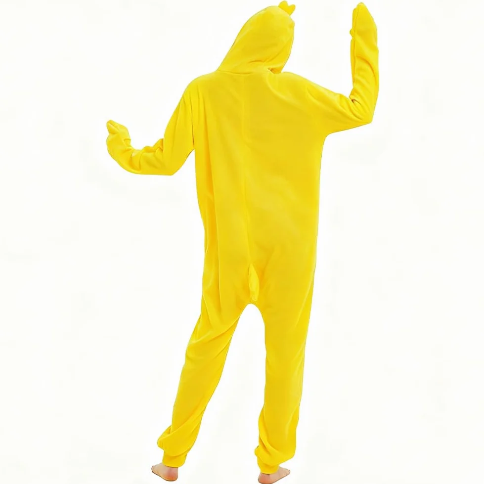 flintronic Unisex zwierzęcy kombinezon dla dorosłych, piżama dla dorosłych, bielizna nocna na Halloween, Boże Narodzenie, cosplay, przyjęcie, kostium, z kapturem, odzież domowa